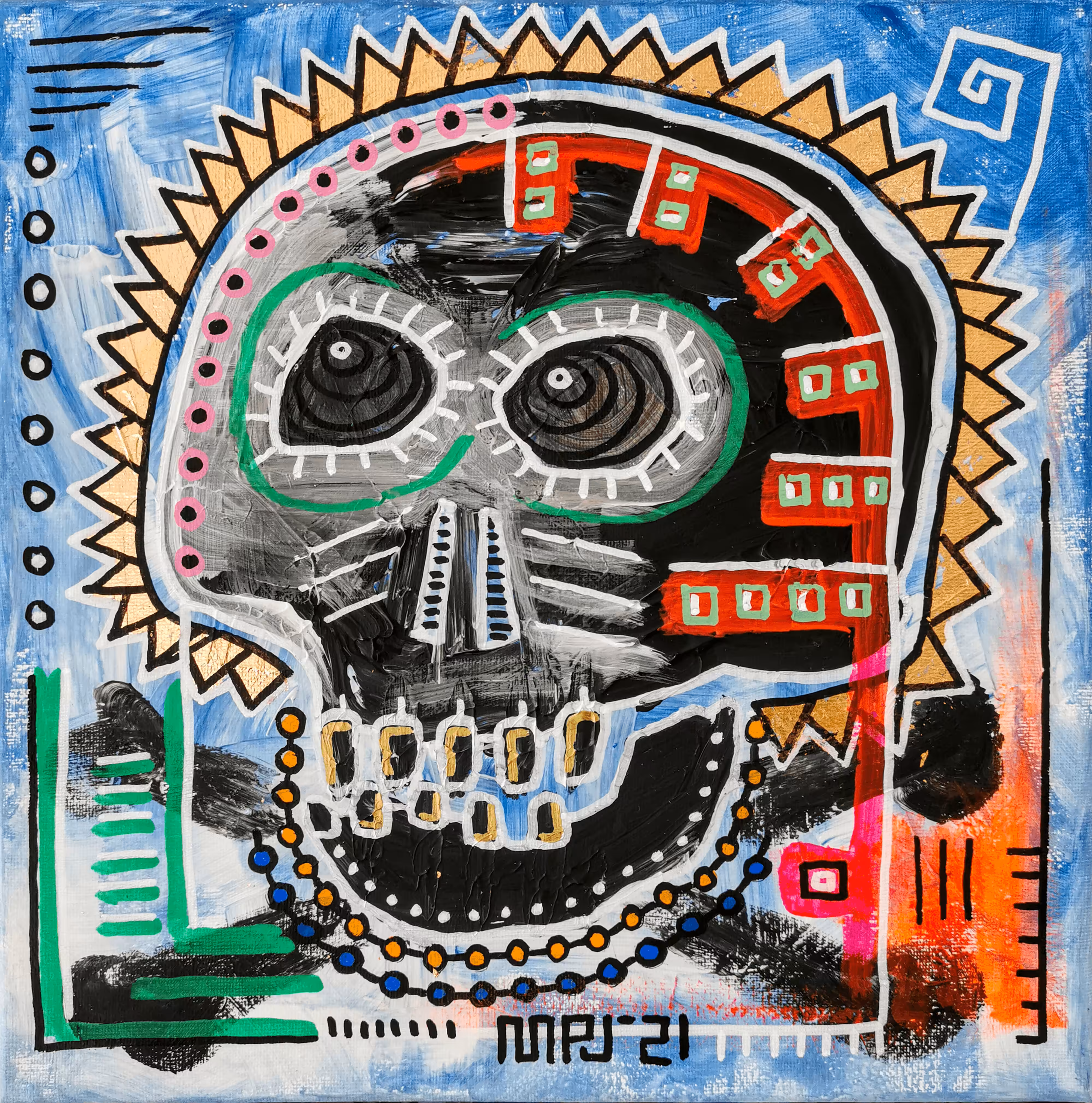 50 Skulls: Skull #31 by MPJ