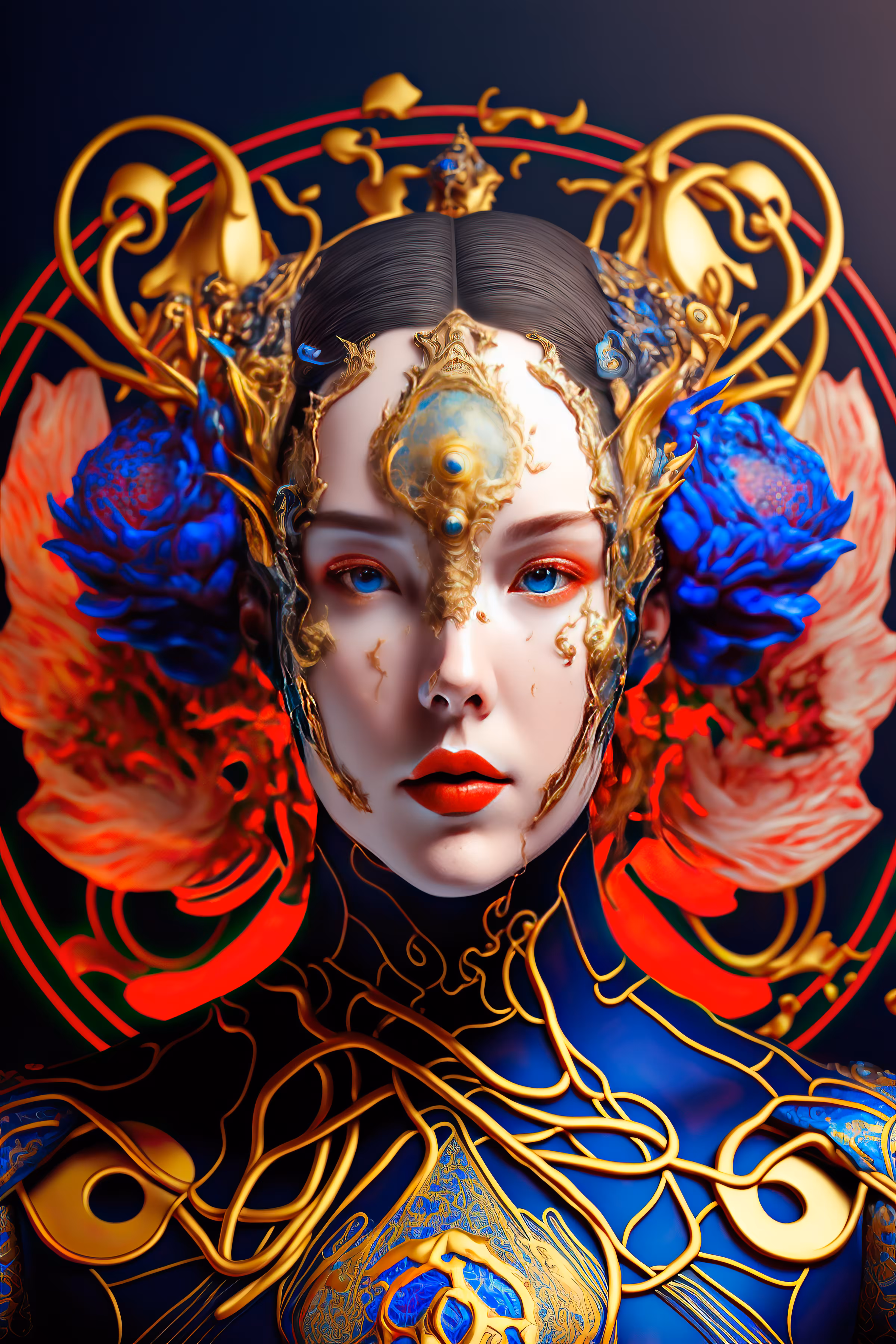 blue + gold #4