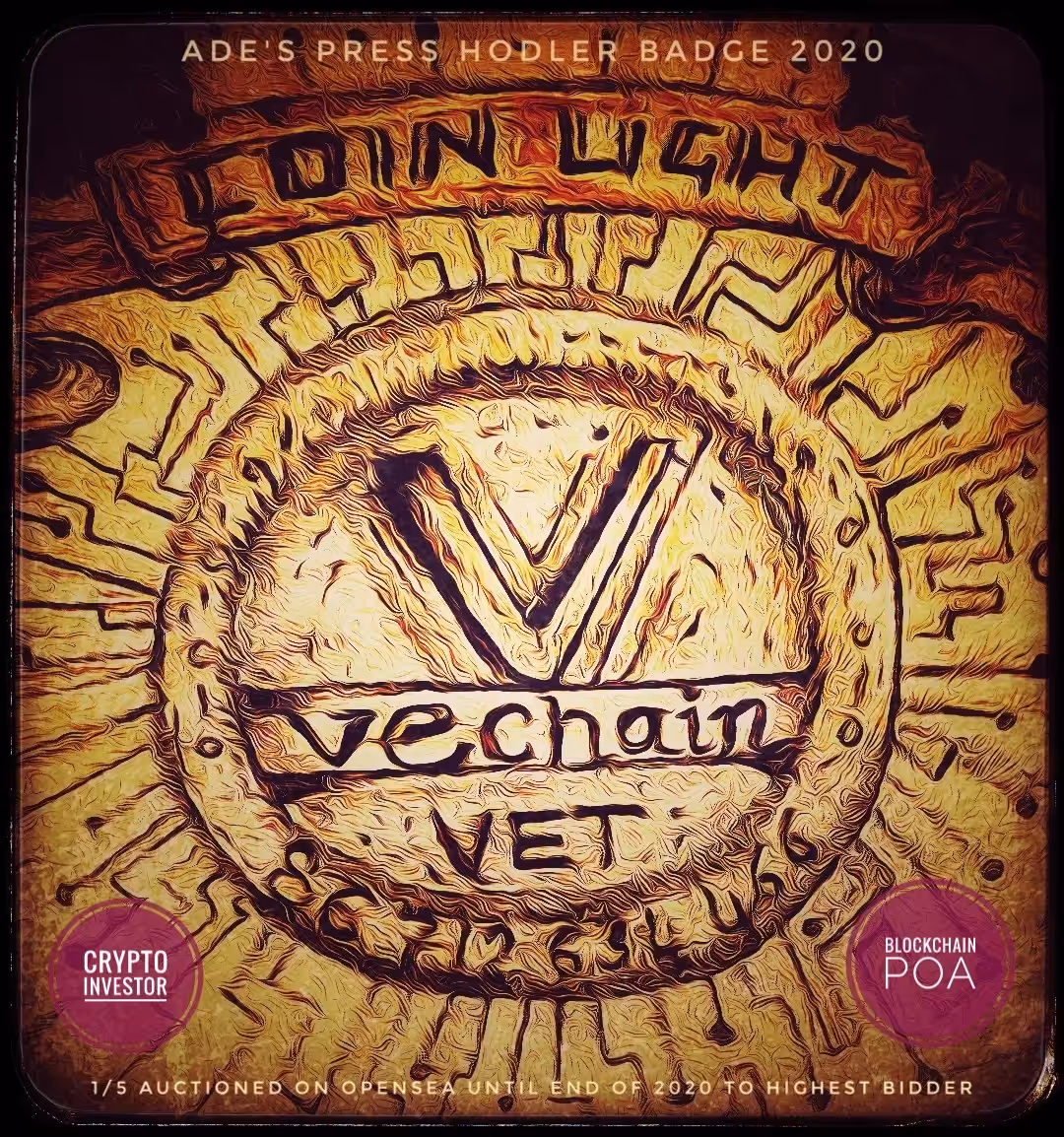 Ade's Press: VeChain Hodler Badge 2020