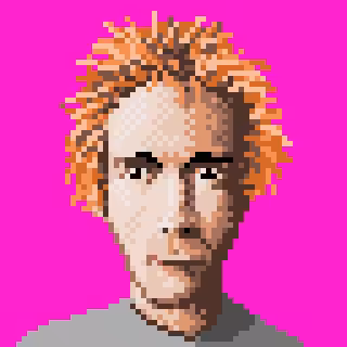 CryptoSlebs #004s Johnny Rotten Sex Pistols