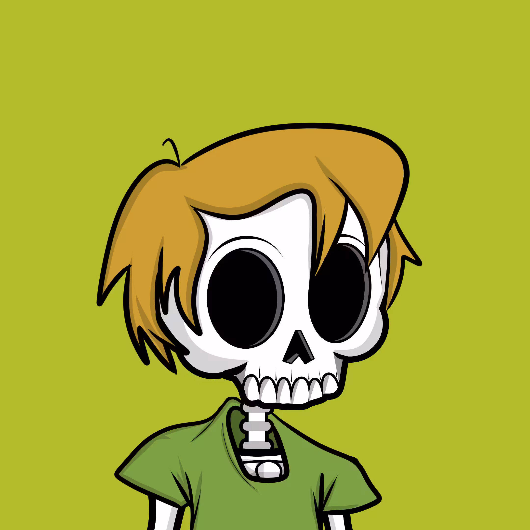 Edgar The Skeleton - Shaggy #148