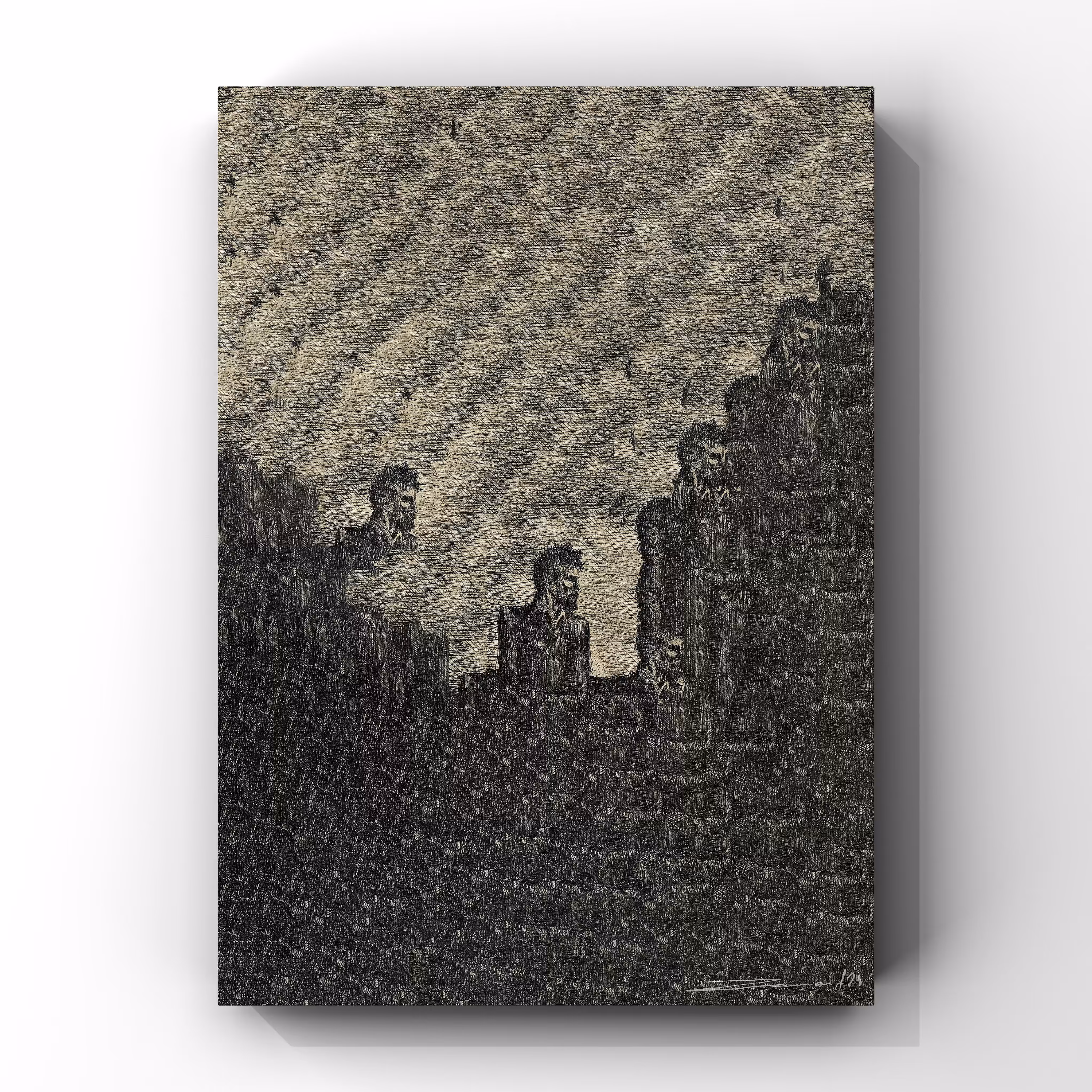 Picasso's Les Pauvres by Zaam