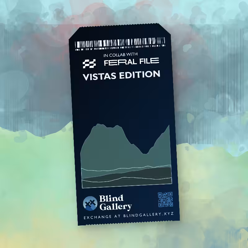 Blind Gallery Mint Pass (Vistas Edition) #26