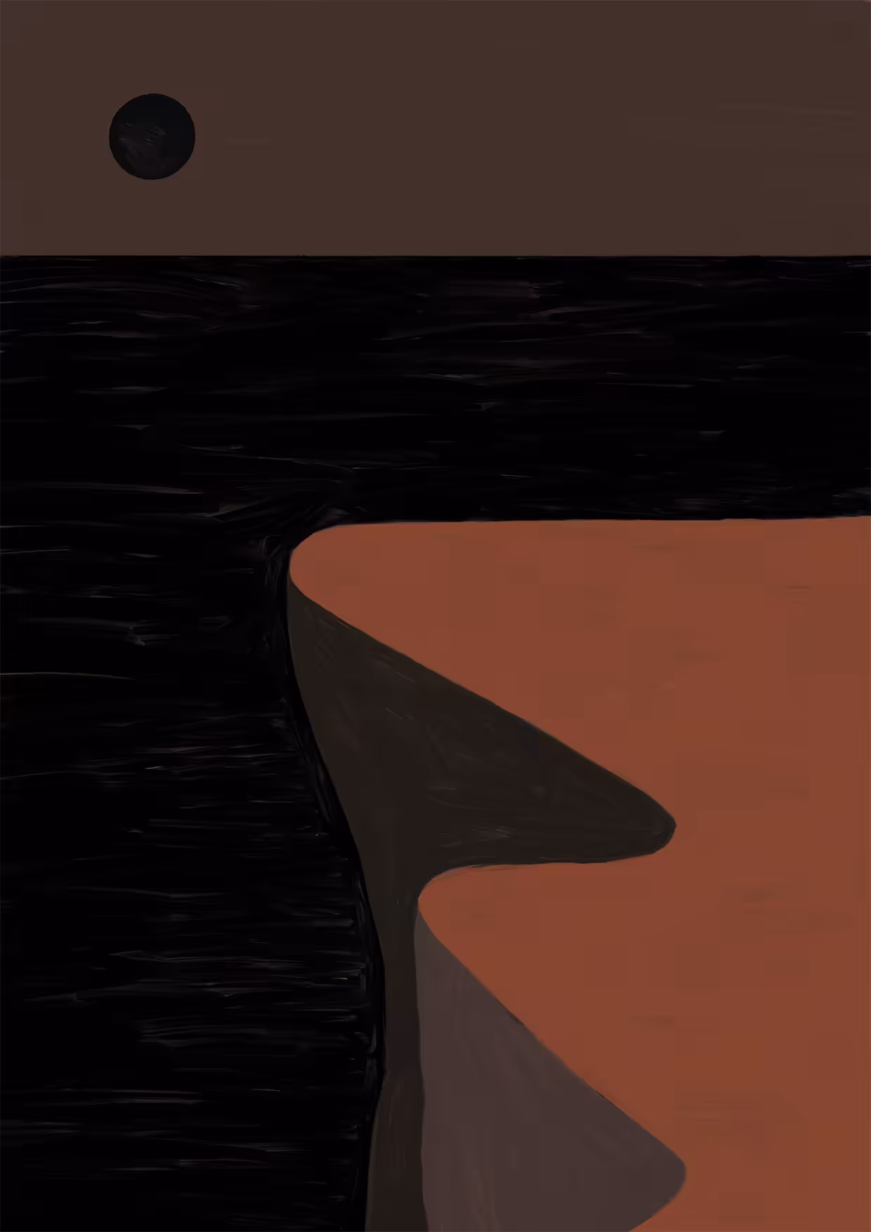 black cliff