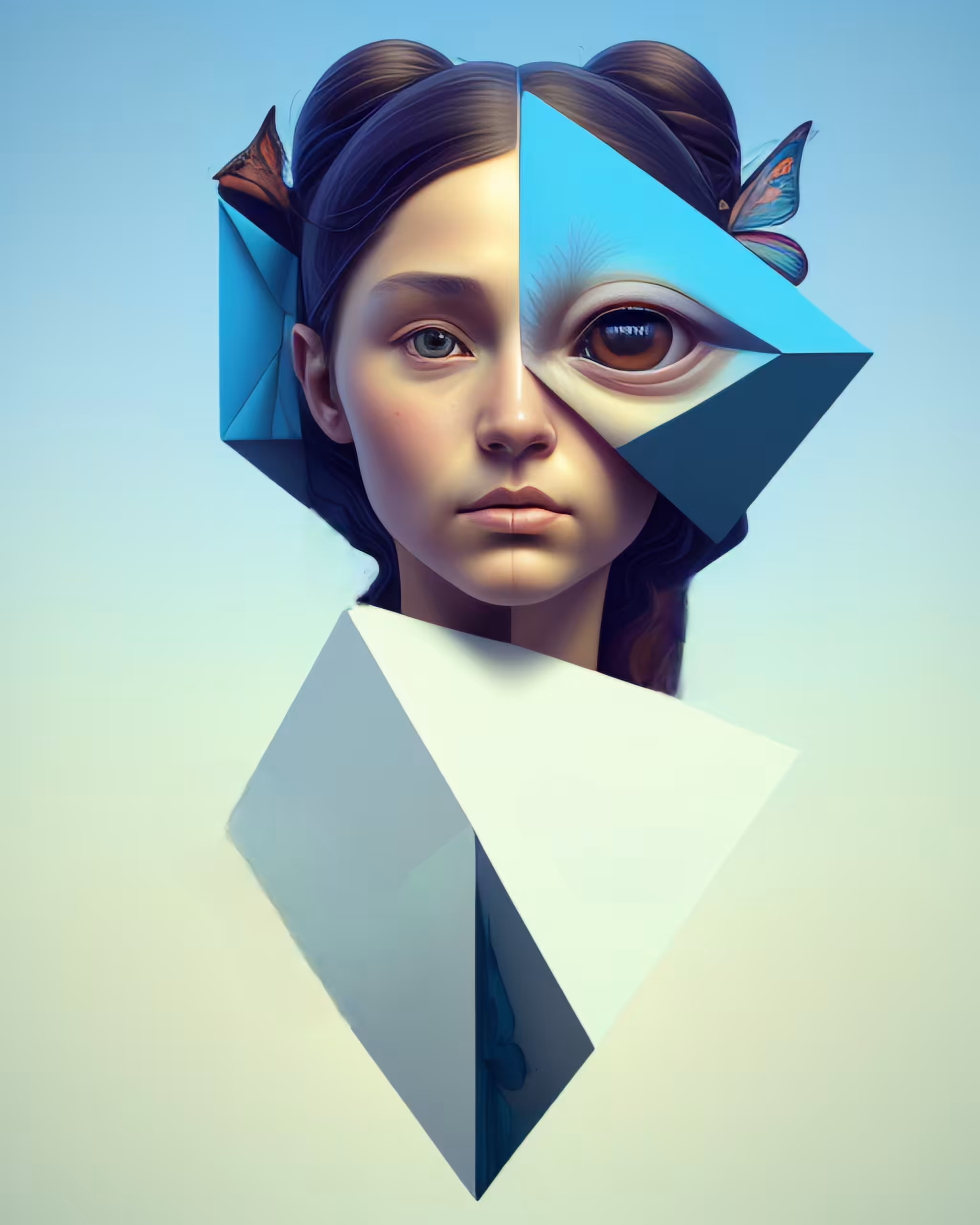 POLYGONAL WOMAN