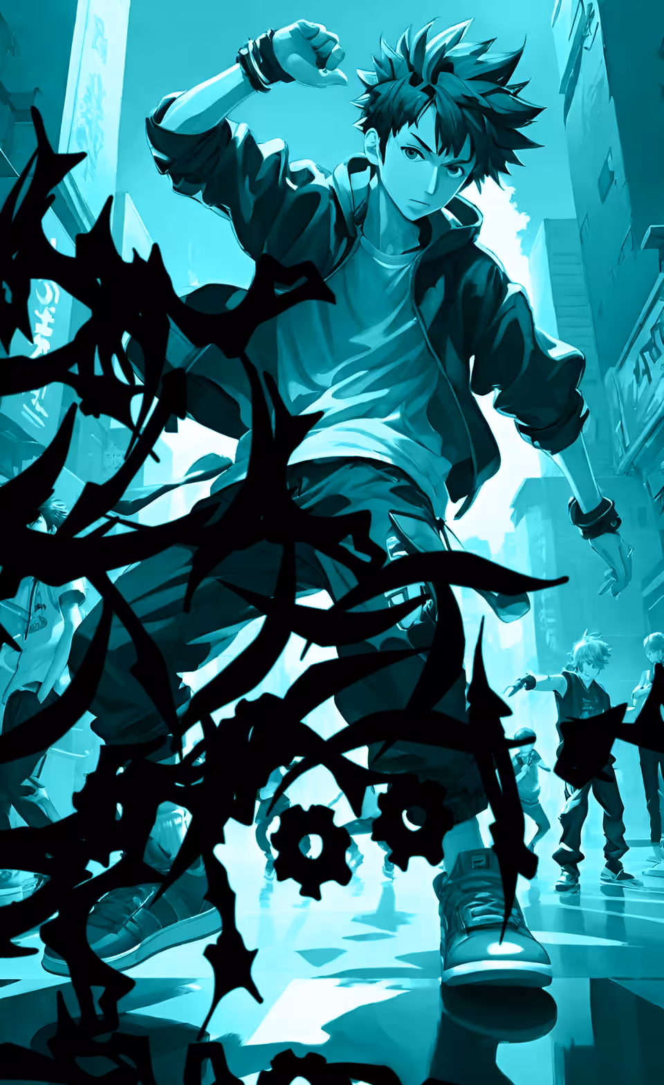 *Shatter The Dance* Cyan