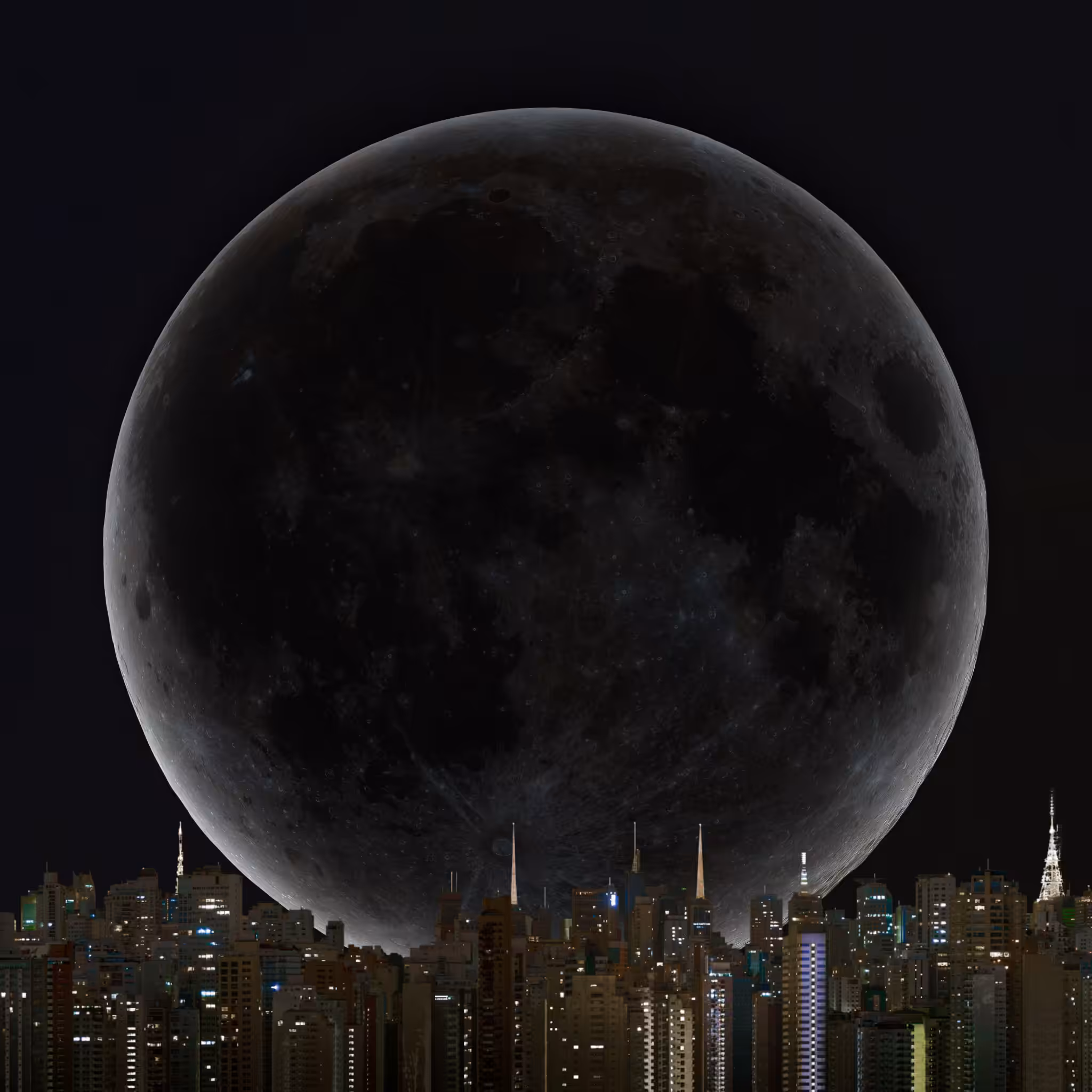 Dark Side of the Supermoon
