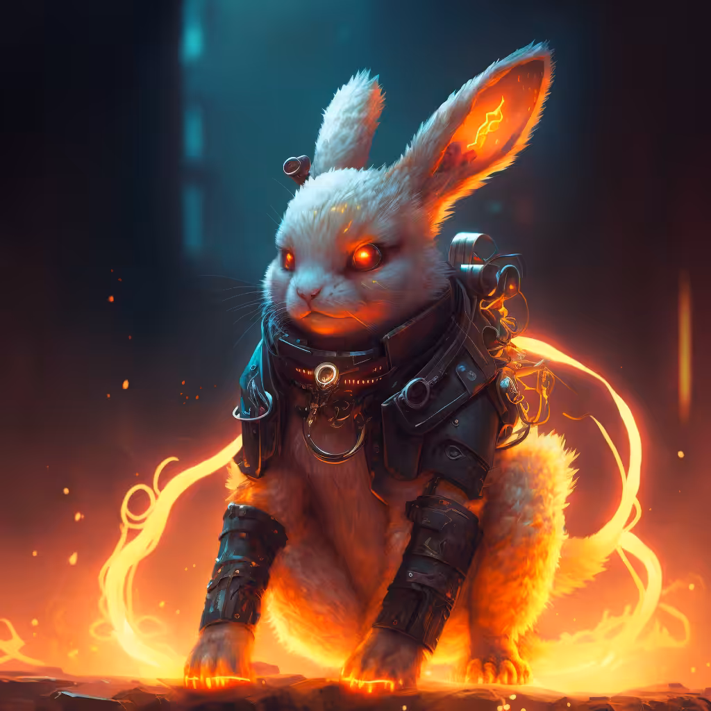 Killer Fire Bunny #10