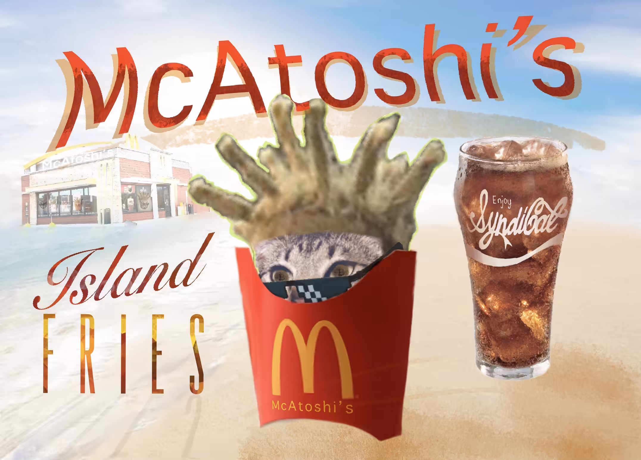McCatoshi’s ISLAND FRIES for a limited time only. 