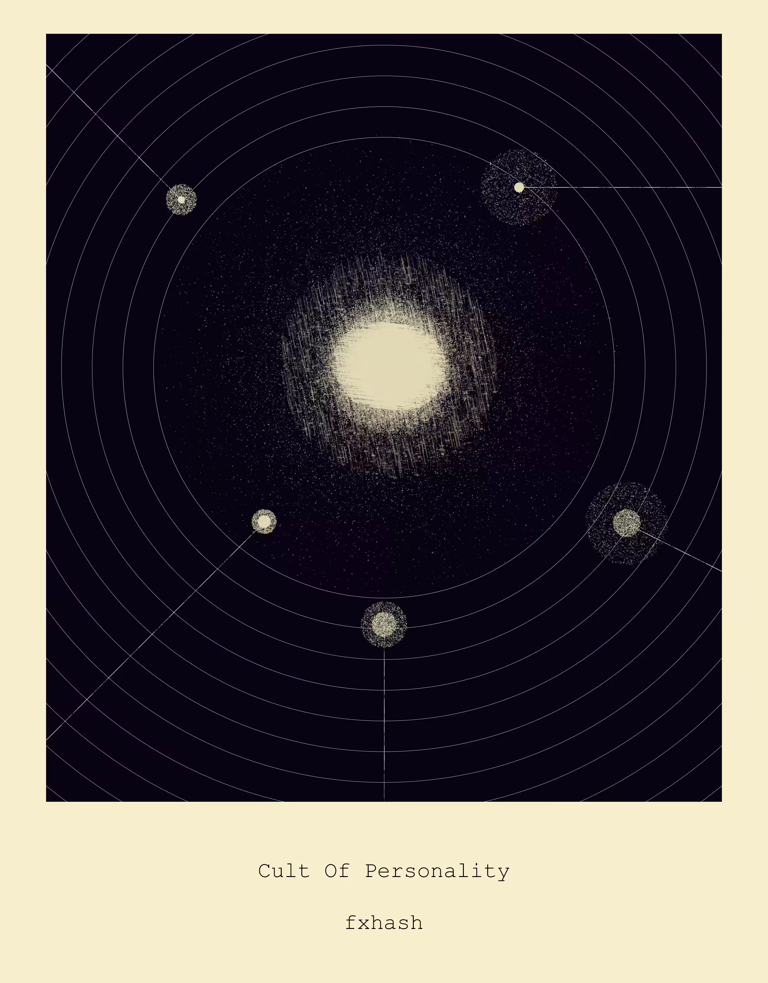 Rodeo posts: cult of personality poster