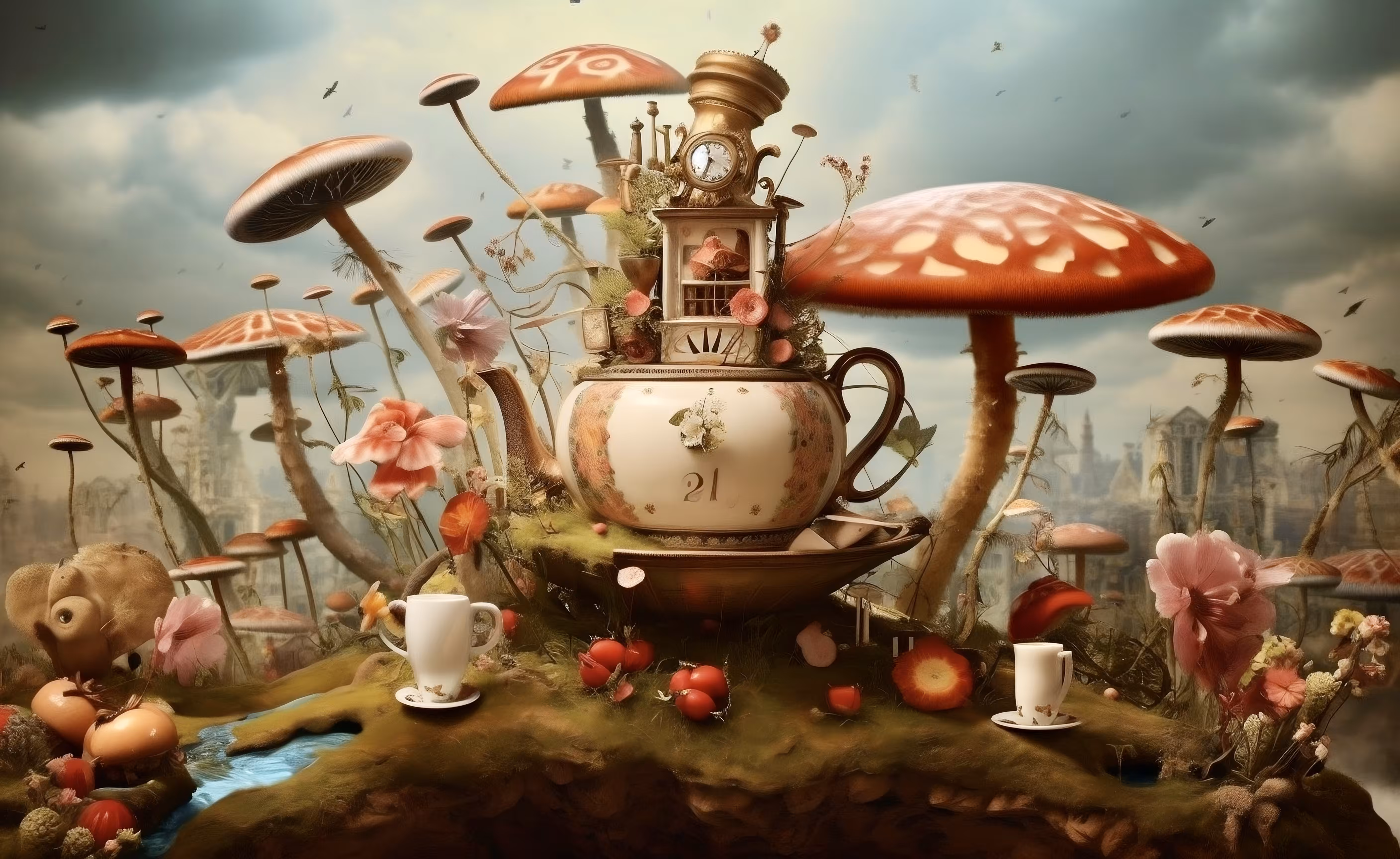 Mushroom Tee time