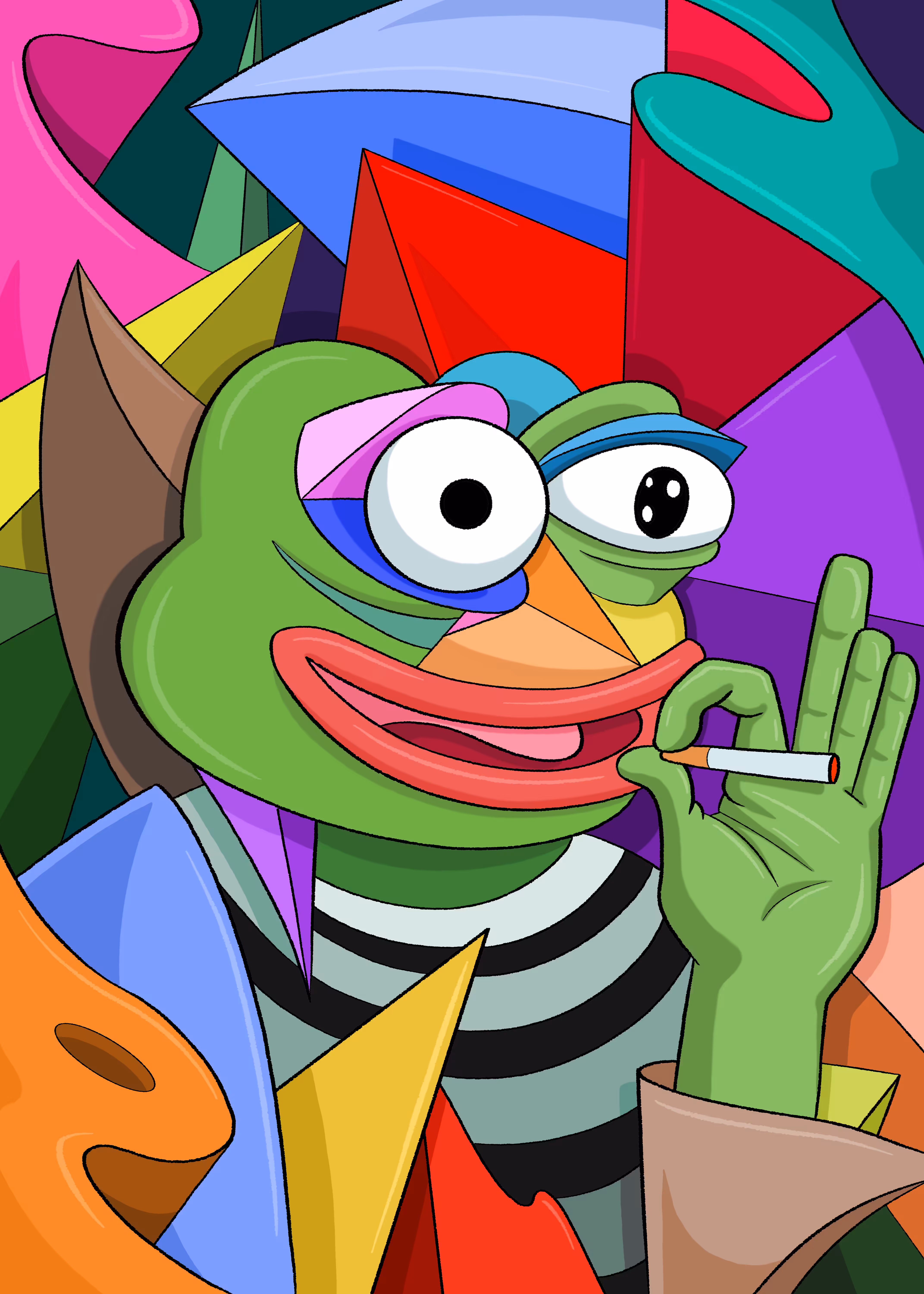 🚬🐸