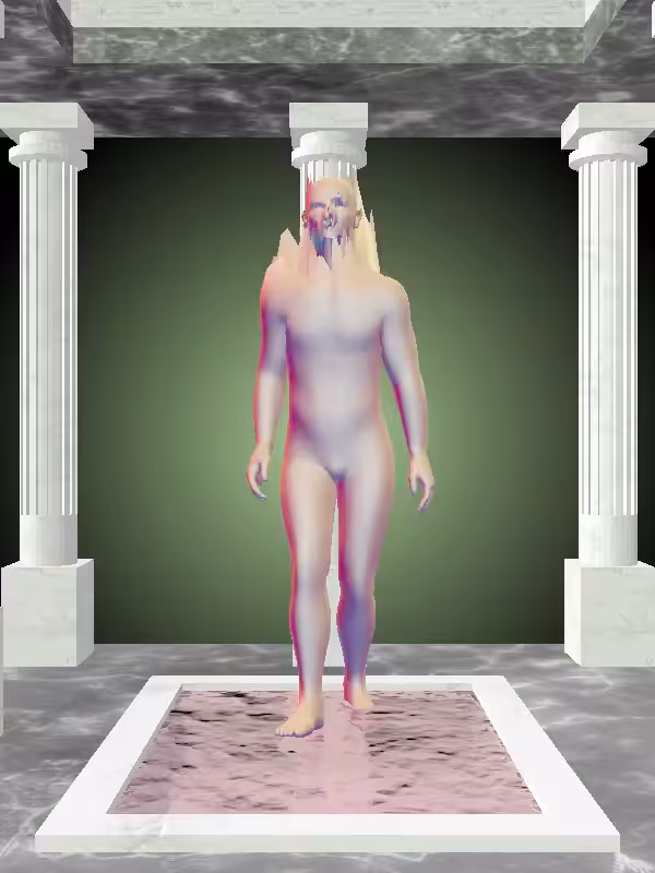 HeavenComputer: The Receding Multichrome Haze Man #6799