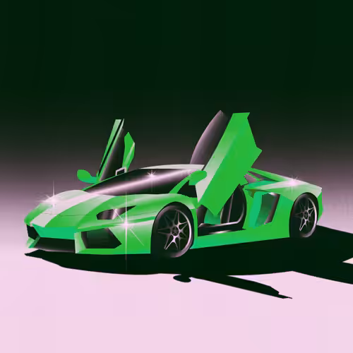 Green Lambo