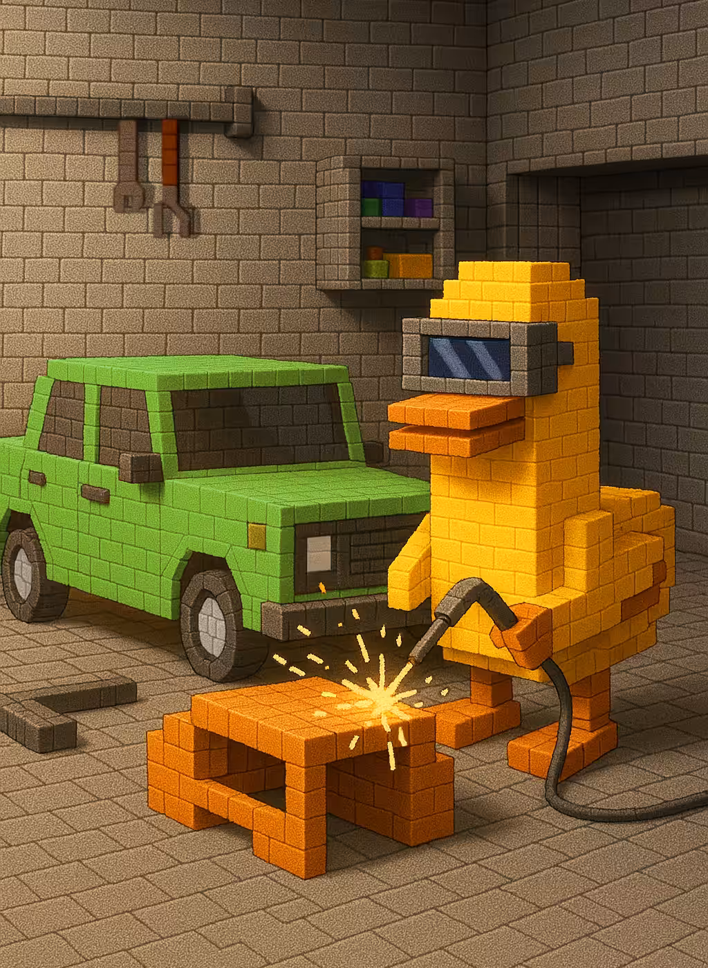 DUDE DUCK WELDER