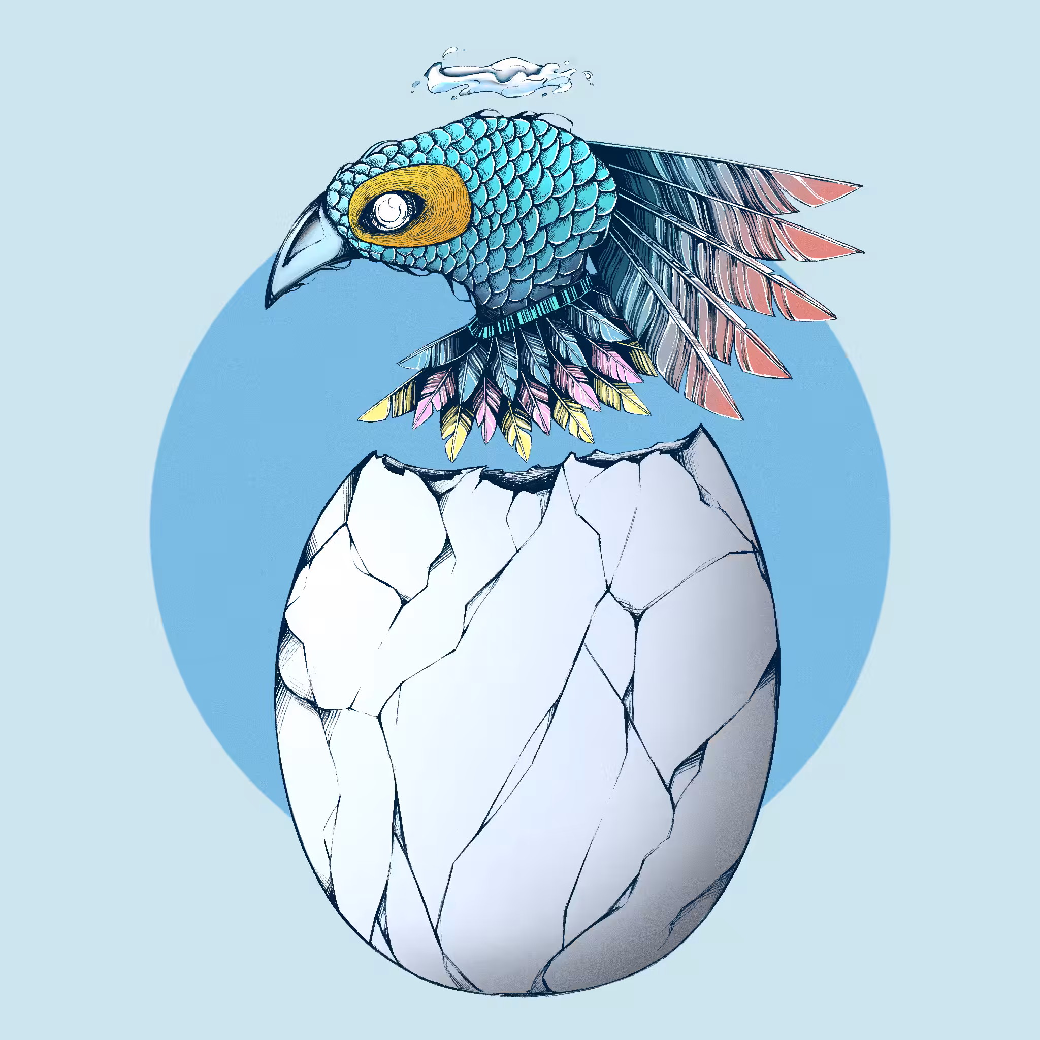 Bird【Blue】