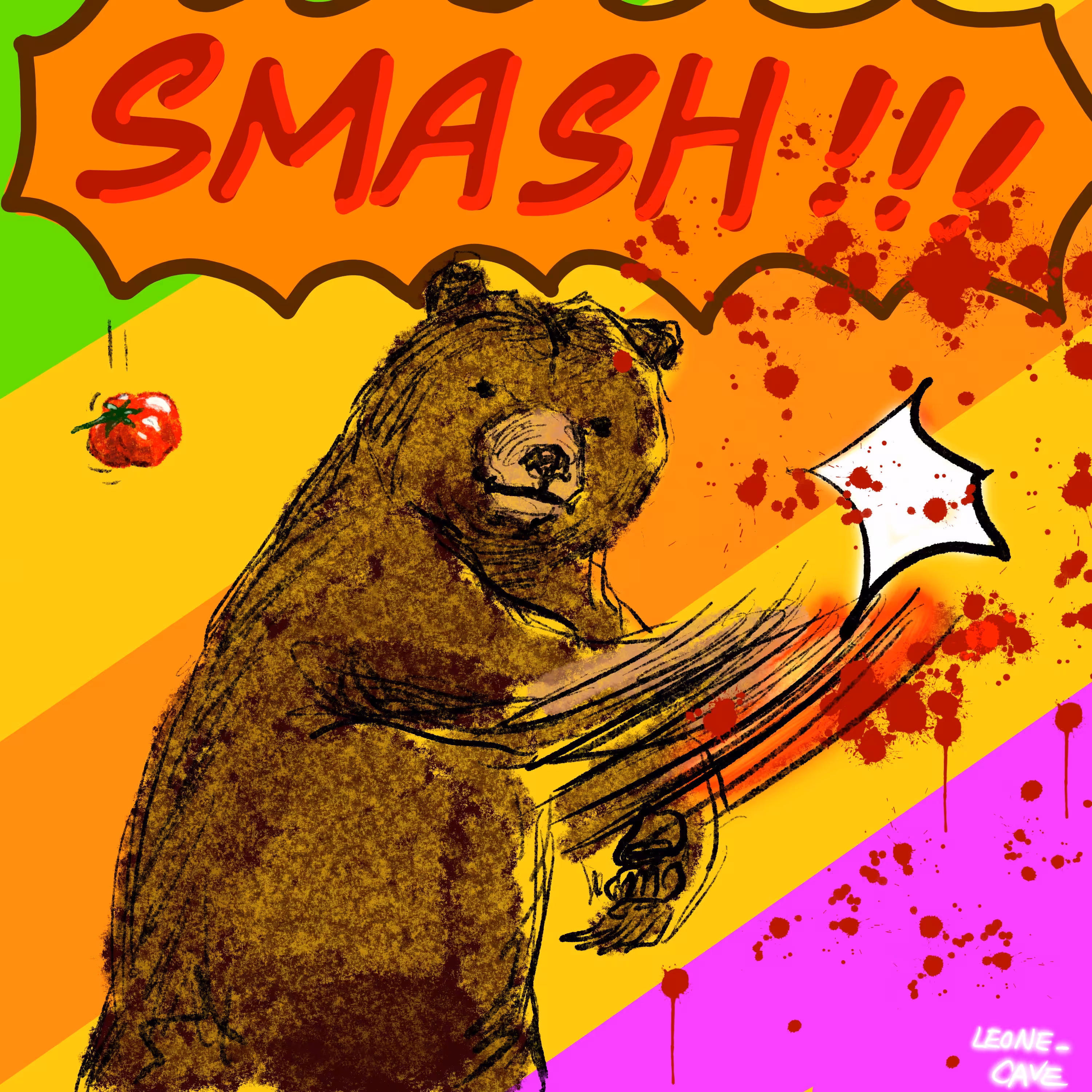Abstract from cave: Teddy the Slaughter ; The Beast of the Northern Valley’