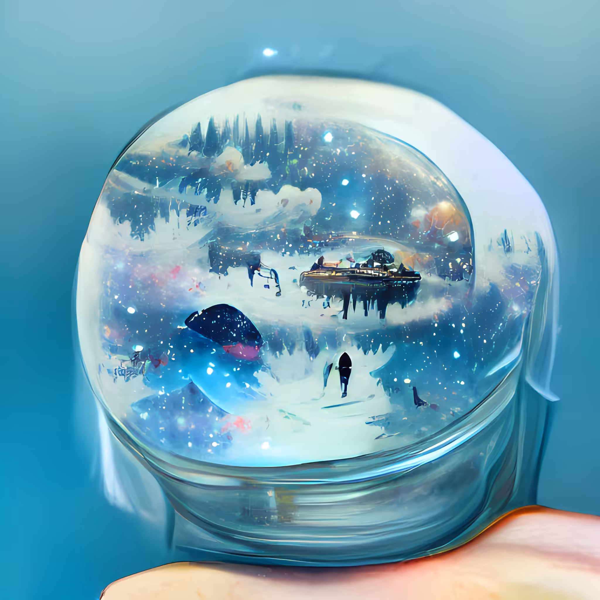 Holiday Snowglobe #03