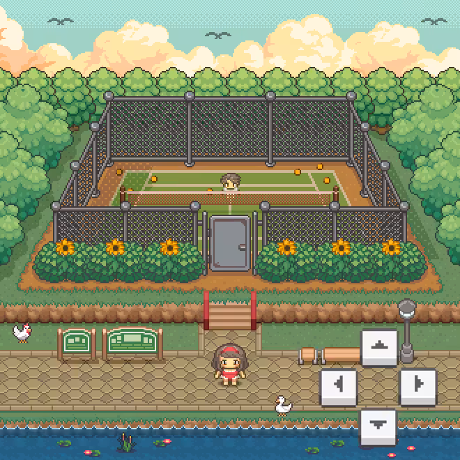 The Tennis Court