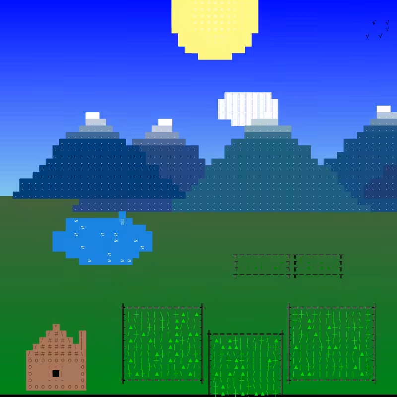 ascii landscapes 1 #8