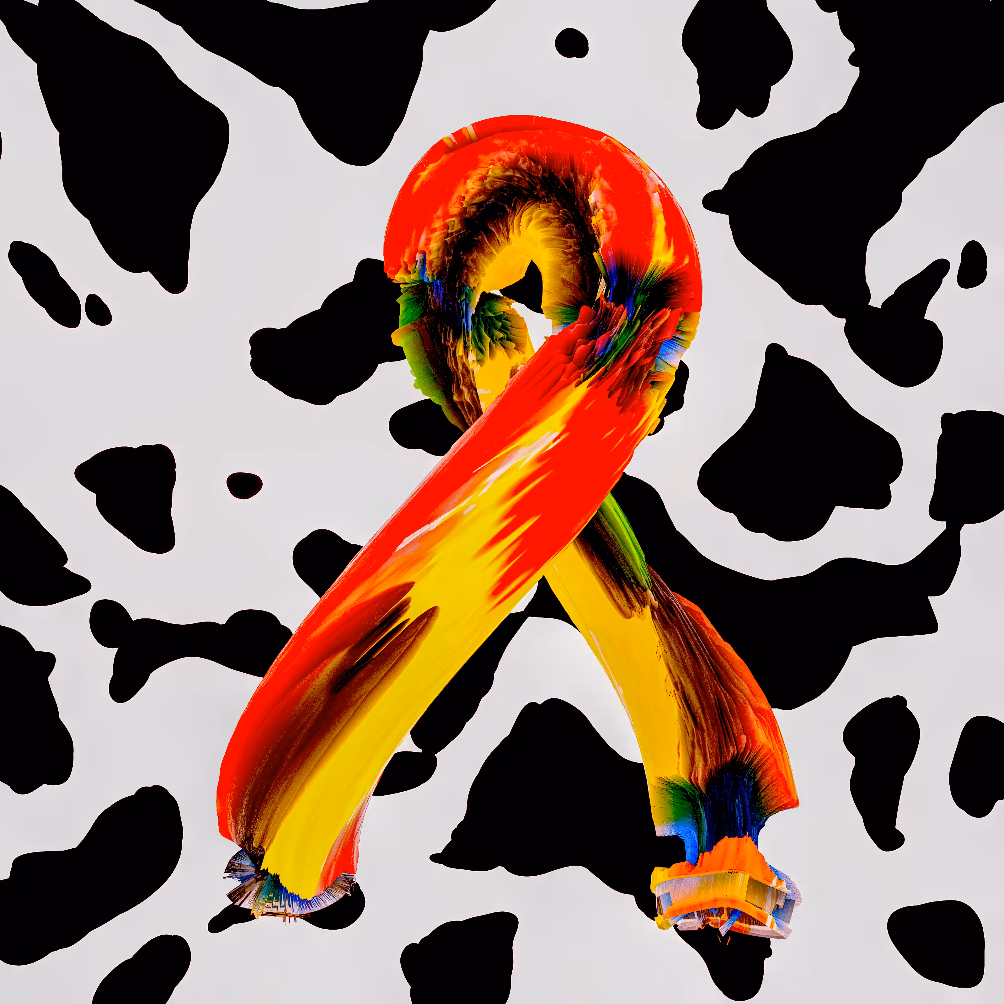 Abstractavaganza 031 "Teenage Mutant Cow-a-Bunga"
