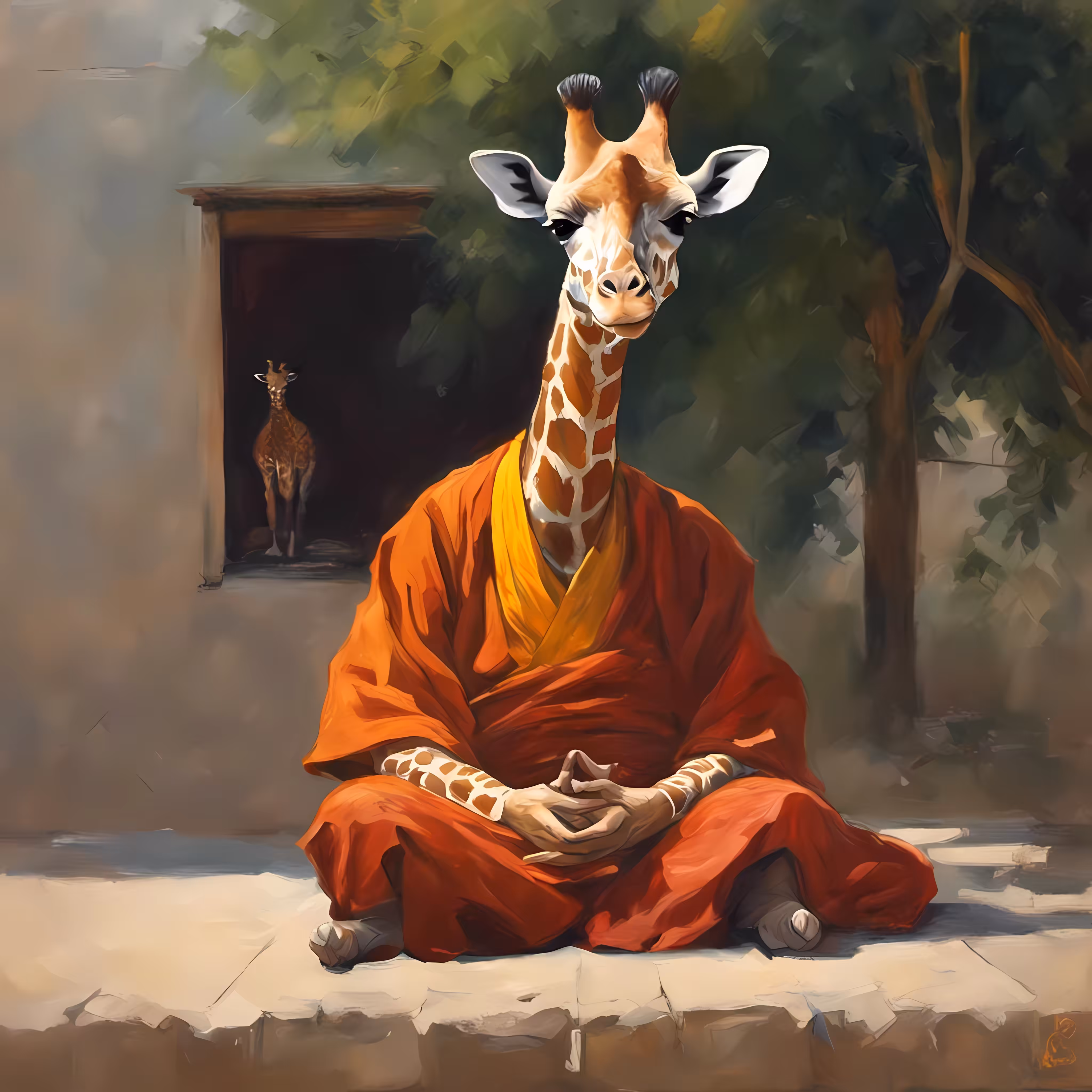 Meditation: Giraffe George