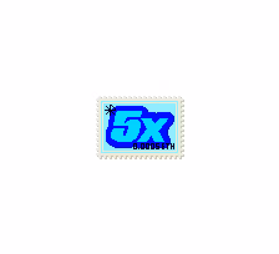 Rodeo posts: Pixel Stamps 5x - Tribute to Rodeo 1/5
