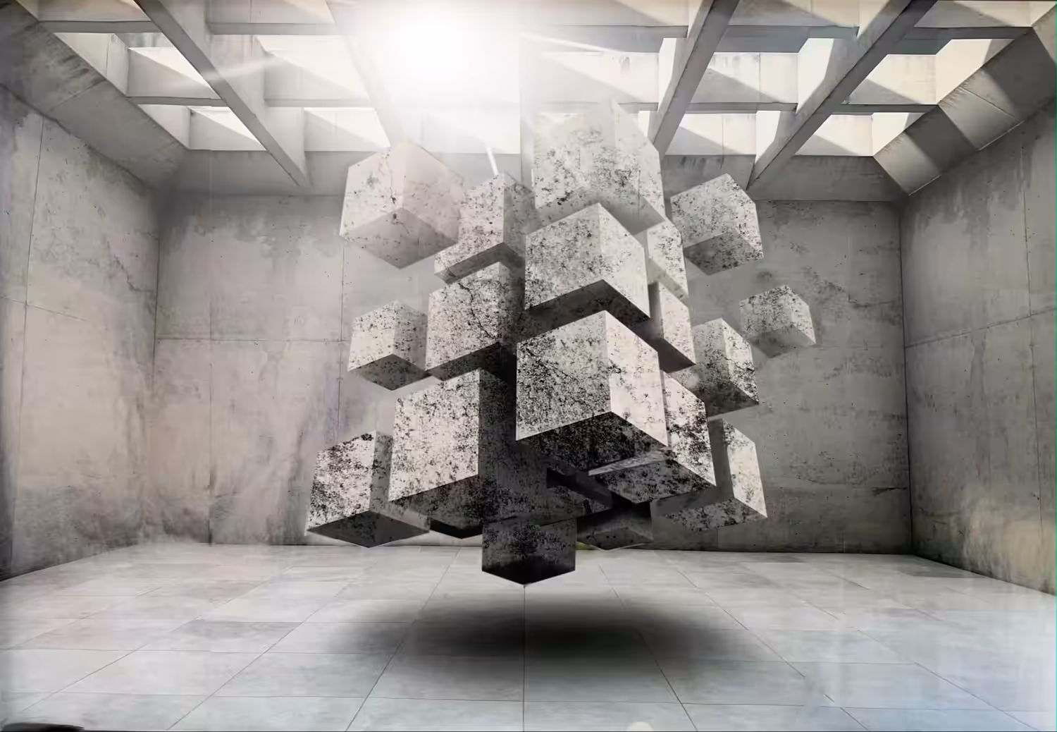 Cube from Double Reality Gallery LA 