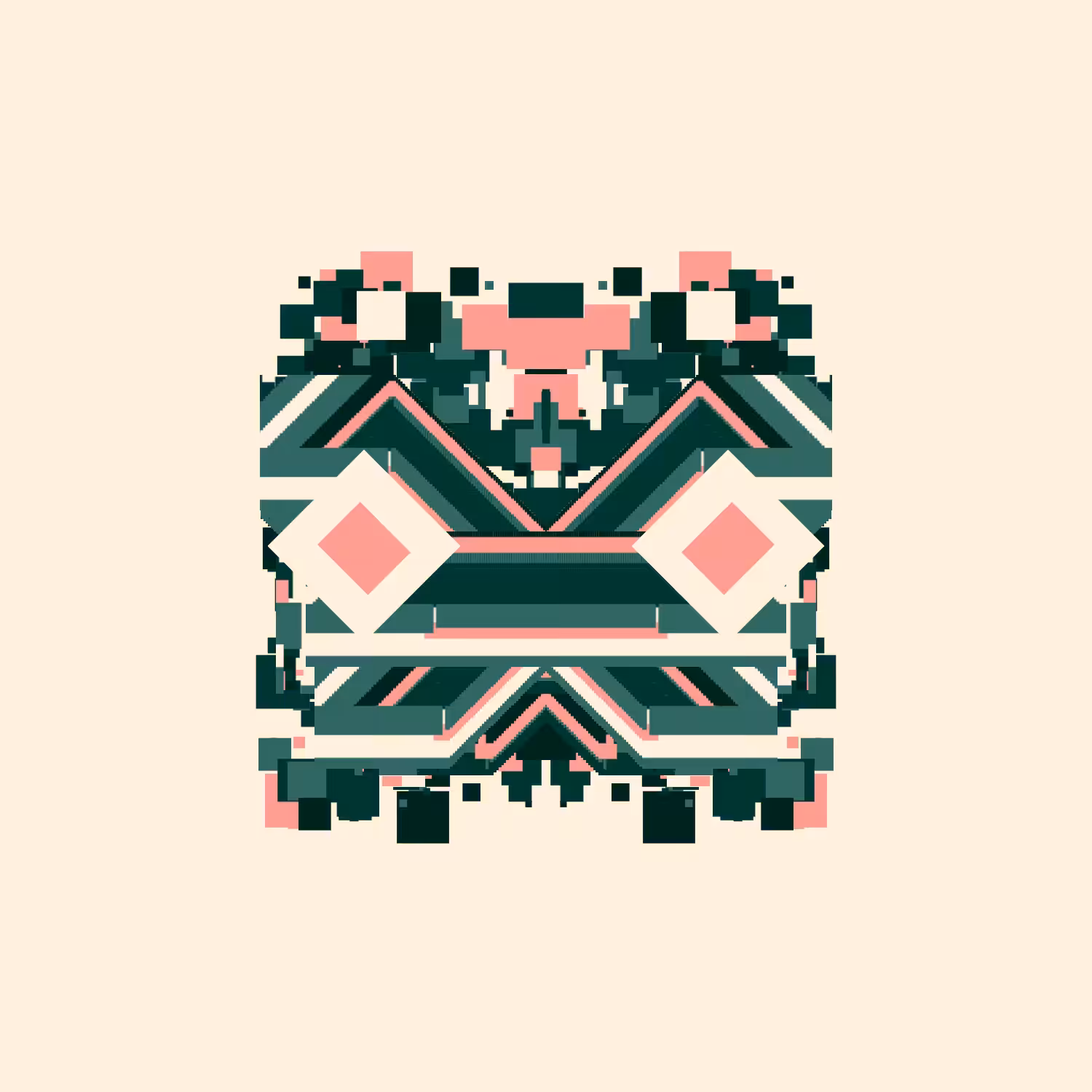 Glitchy Masks #37