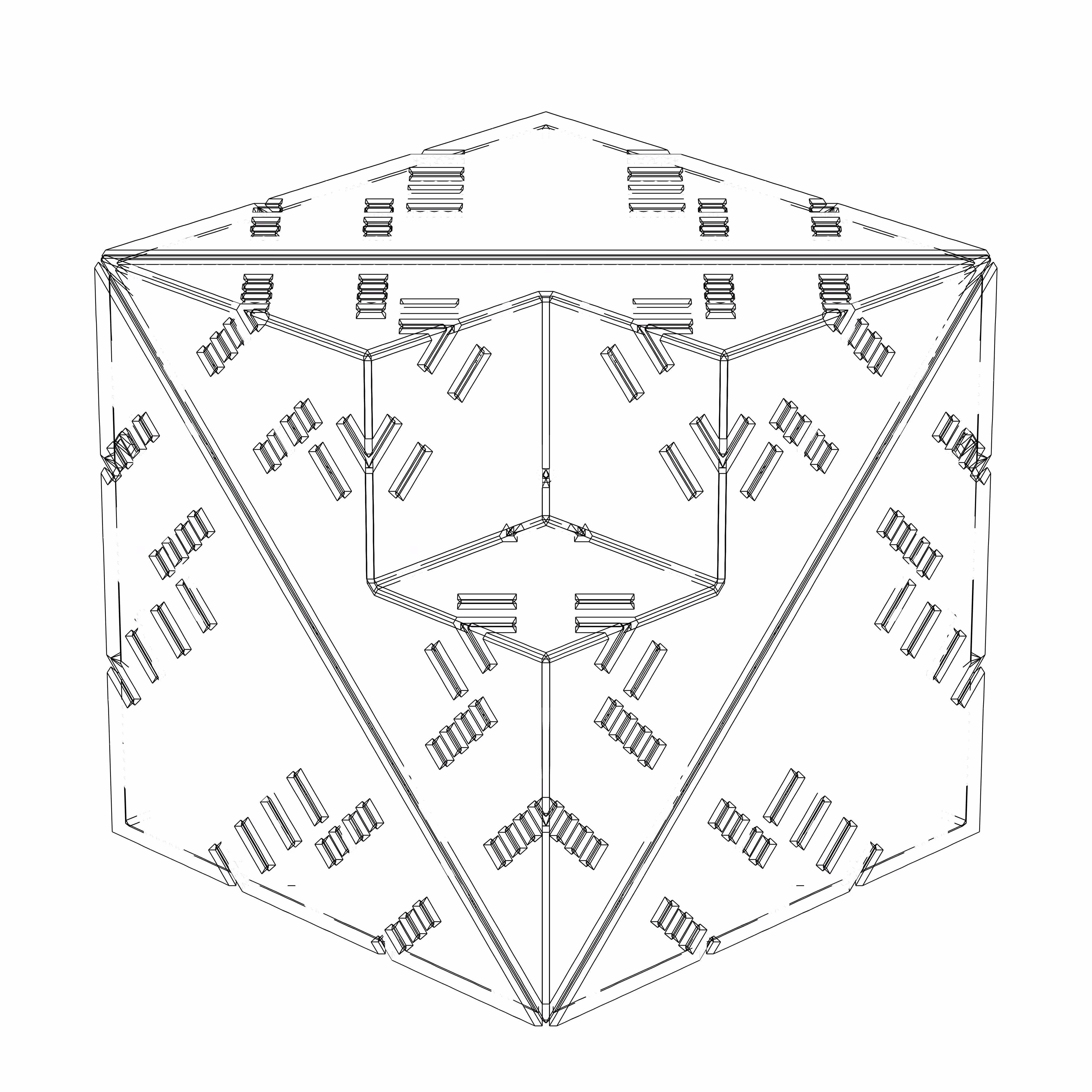 LL21 Alien Art Cube #586