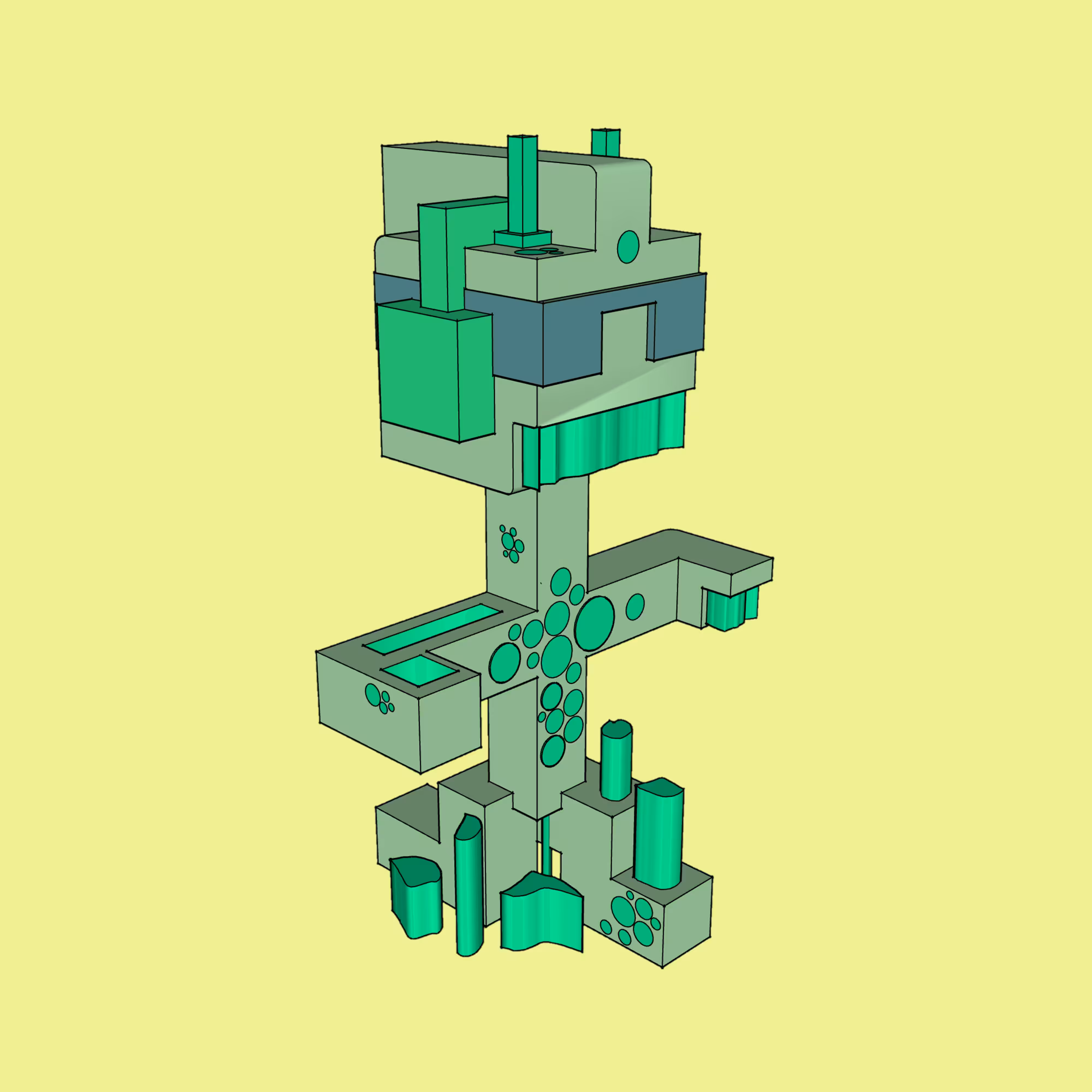 BrickBeads #4107 - SlimeMess