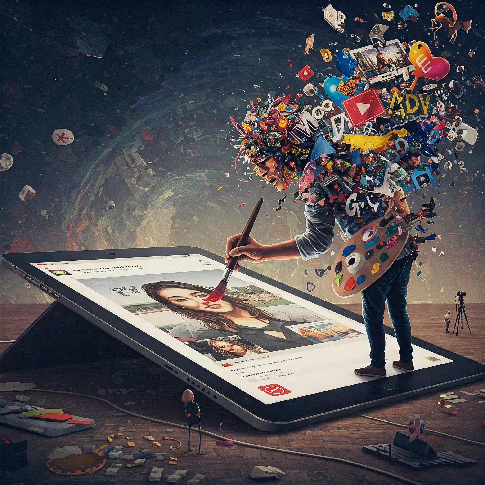 Content production in the modern world