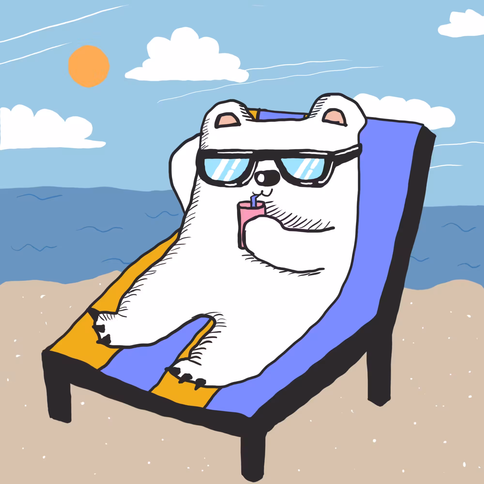 WhiteBear with summer