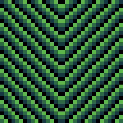 green three