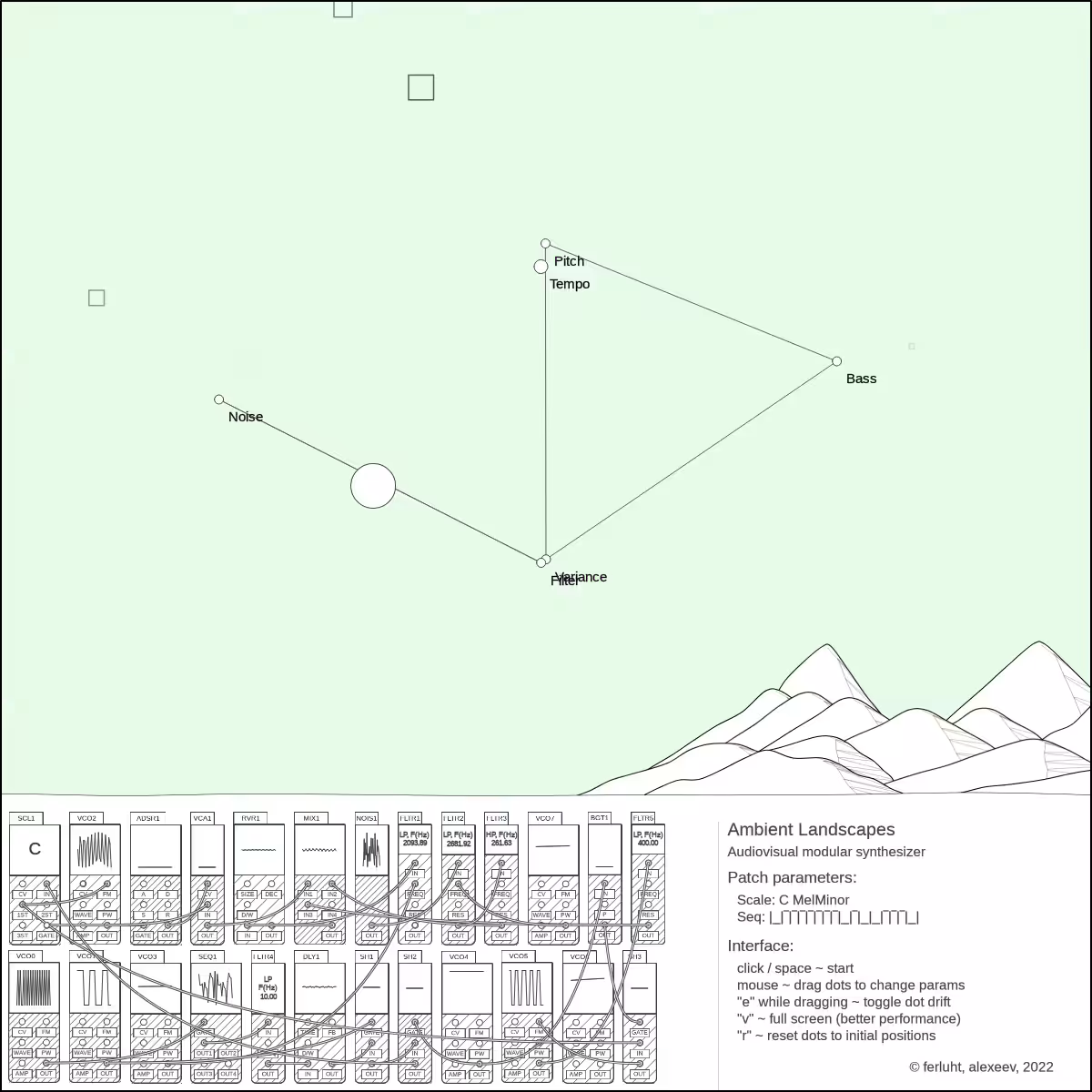 Ambient Landscapes synthesizer #3