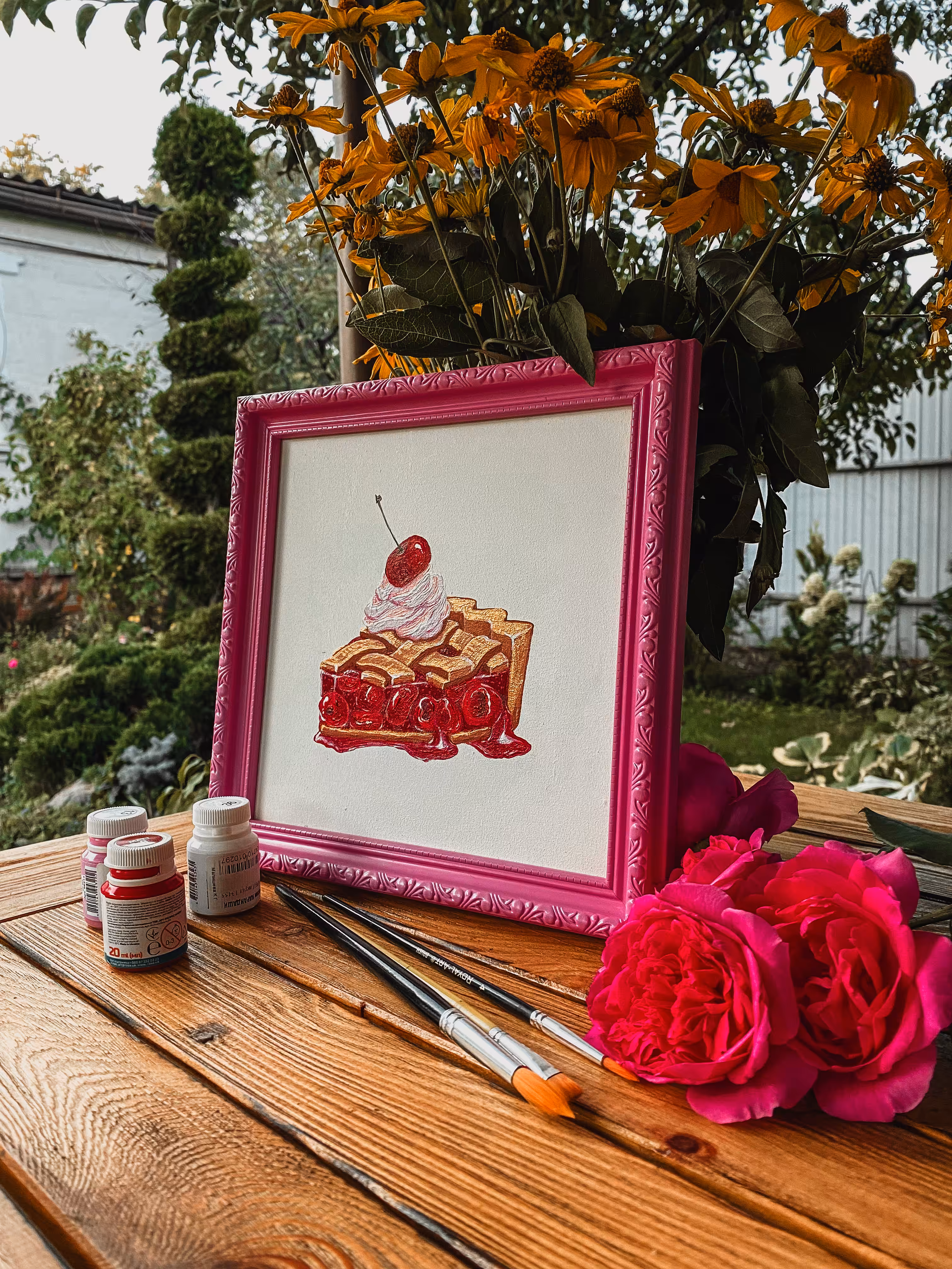 Cherry pie Art