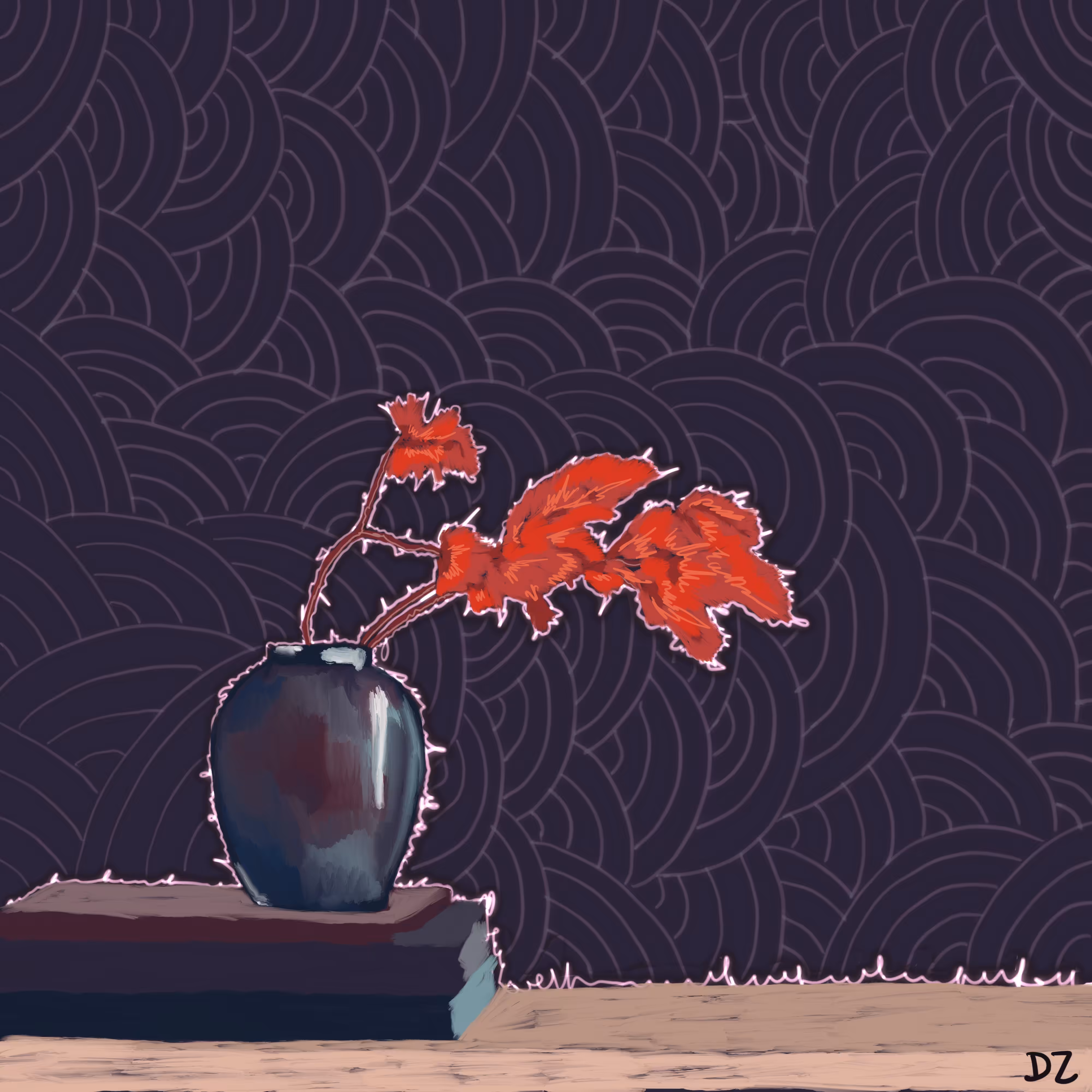 Heart flower