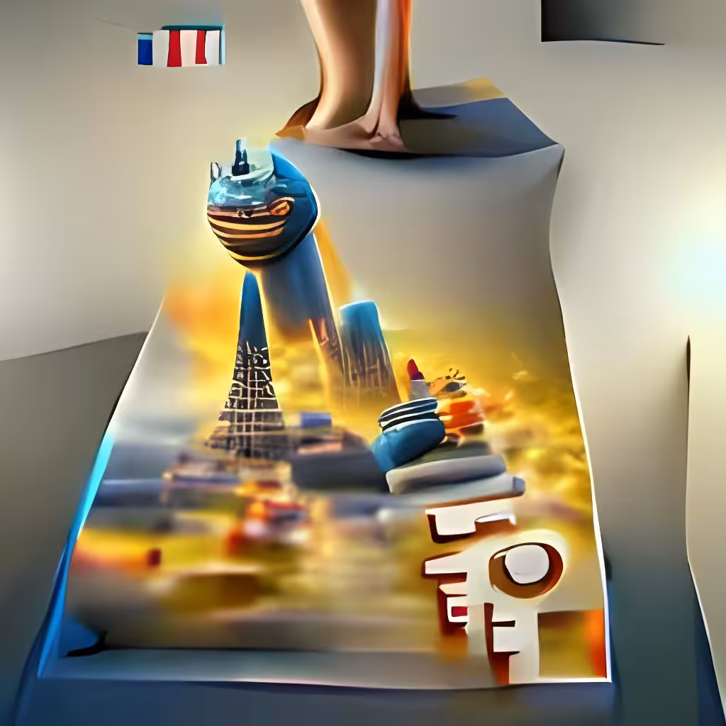City raise from the flames