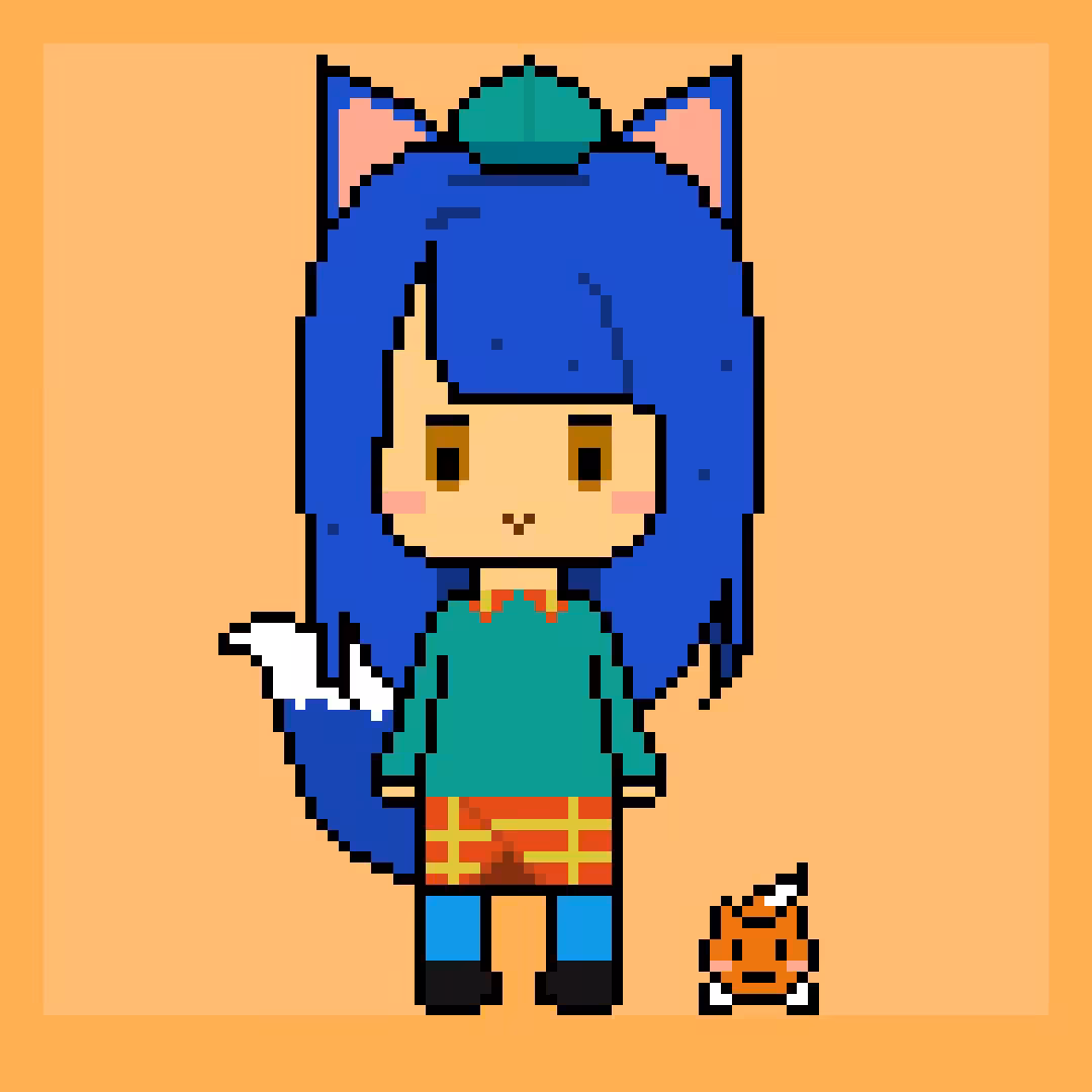 BlueFoxy #014 - version Arnold