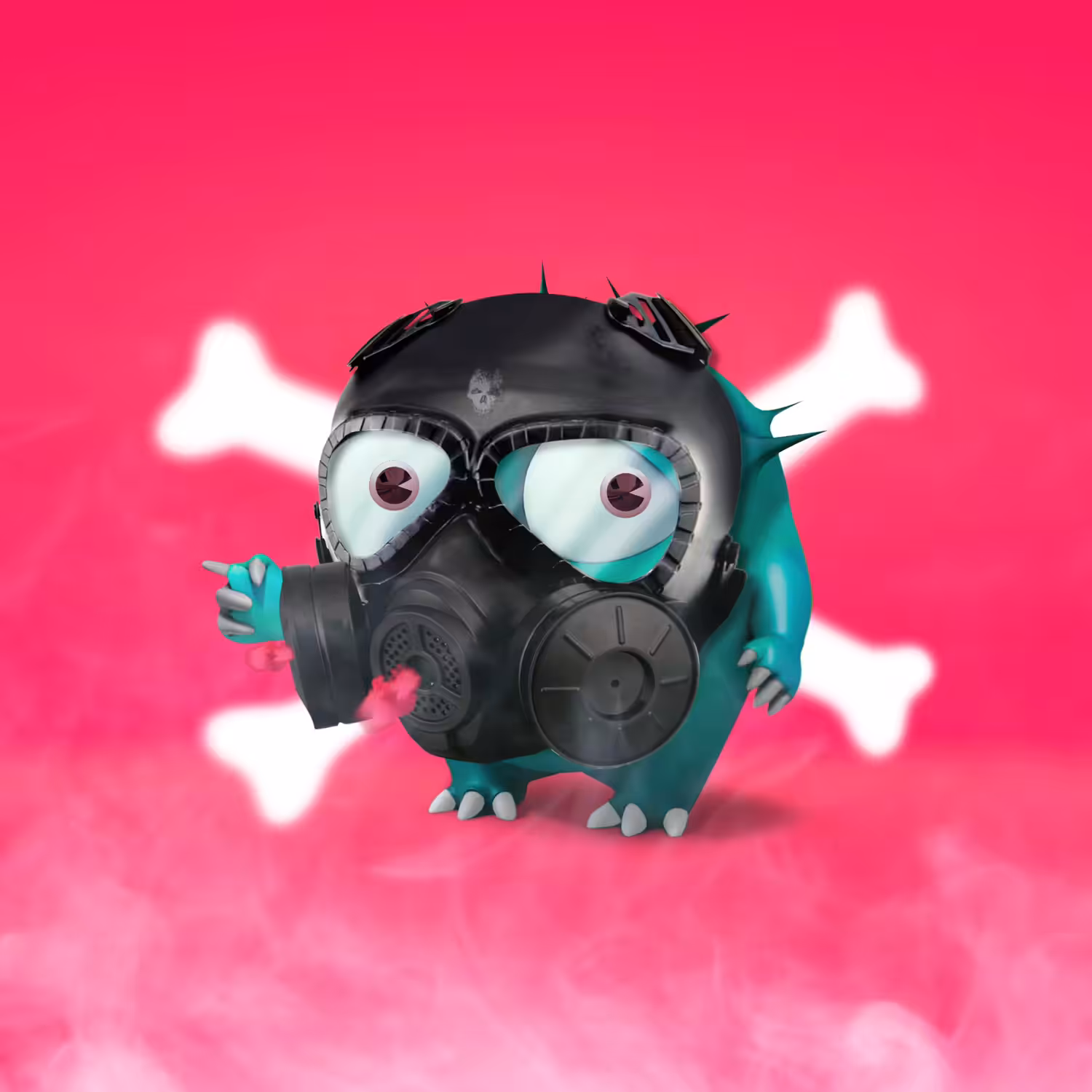 CACTER Gas Mask Danger Zone