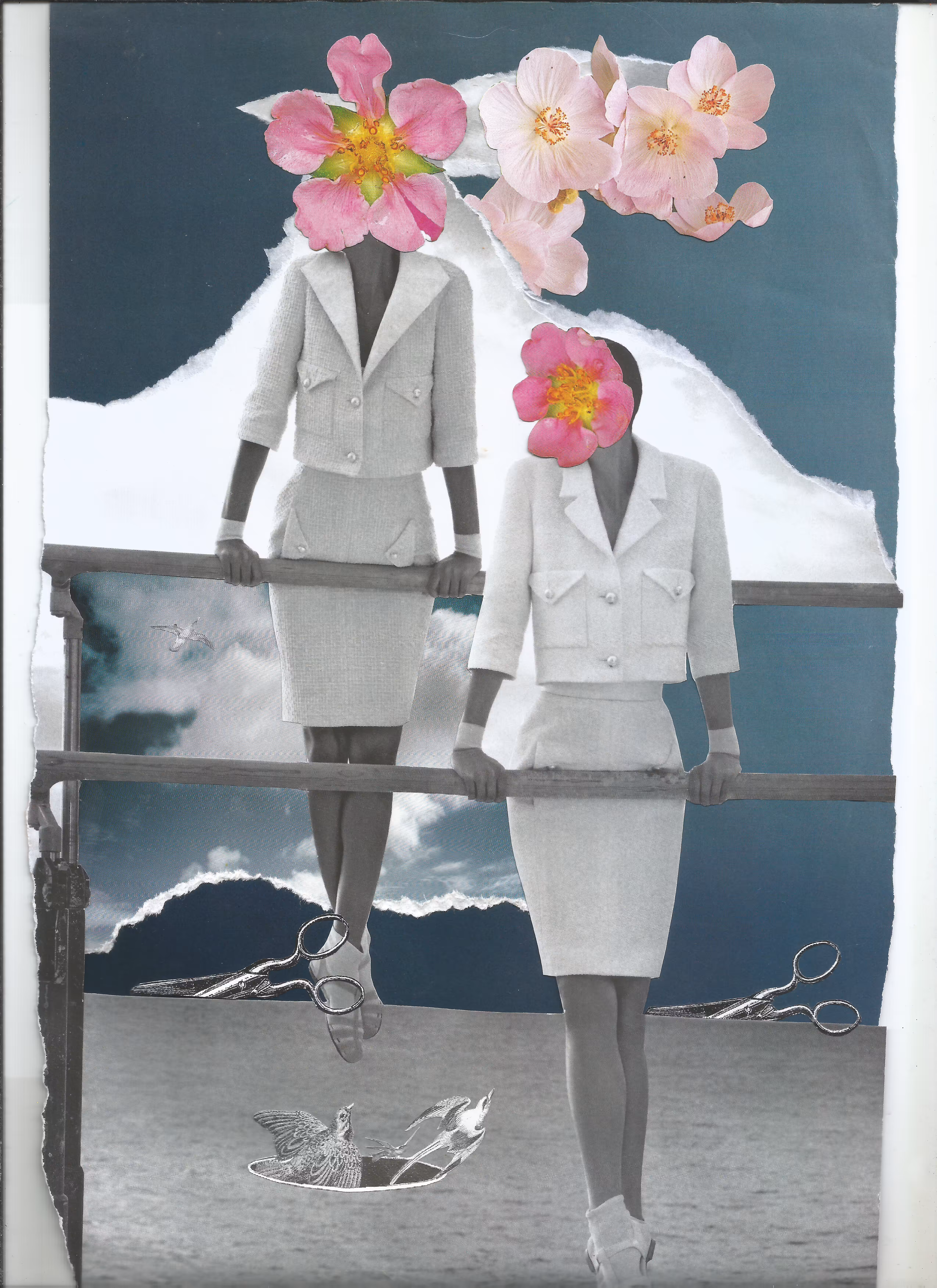 Handmade Collages: A Suspensão do Caos