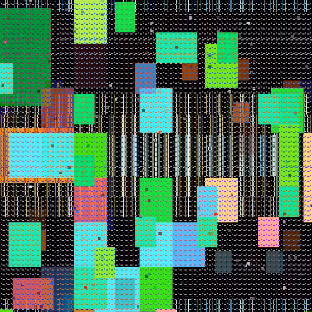 A Pixelated Dream Accumulations #1