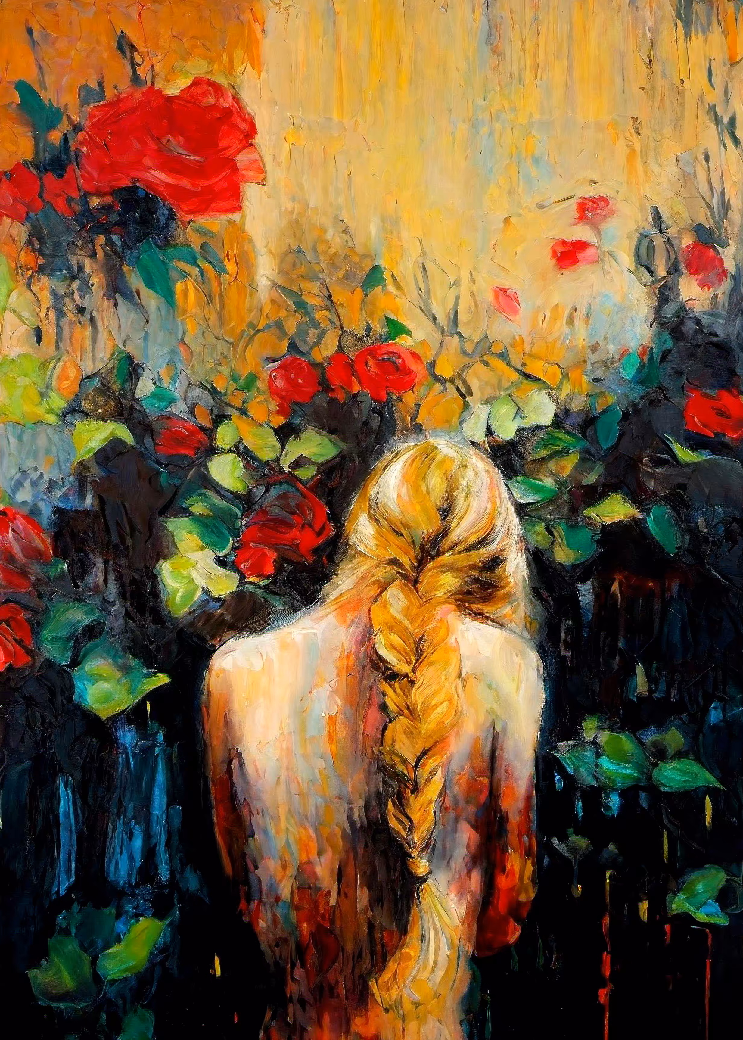 AI Art: Lost in a Blooming Dream