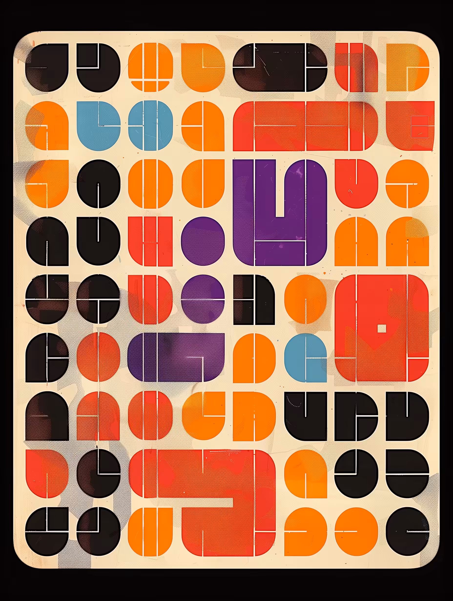 Mosaic Dots #4