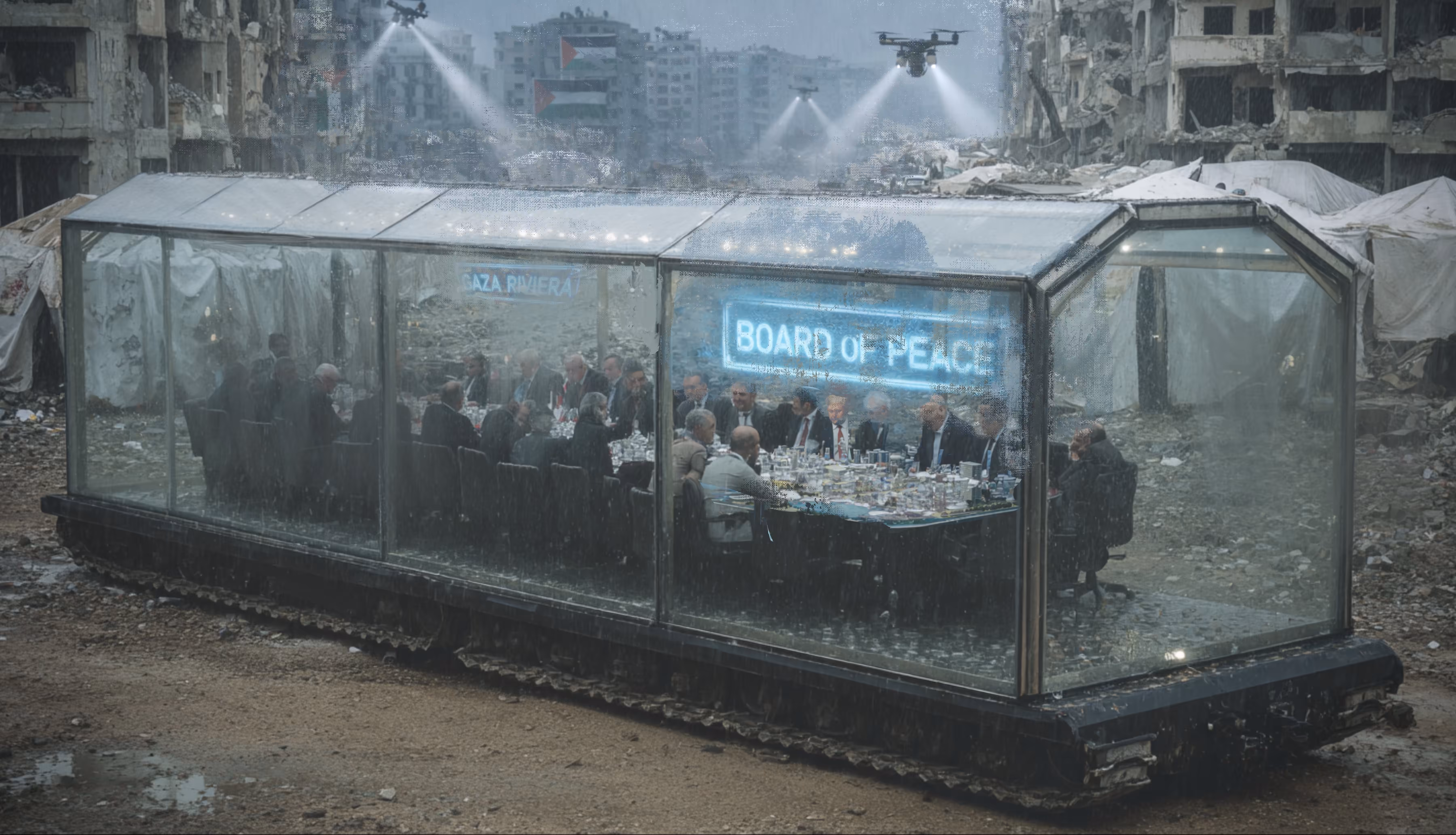 Post Painting 2026: Board of Peace