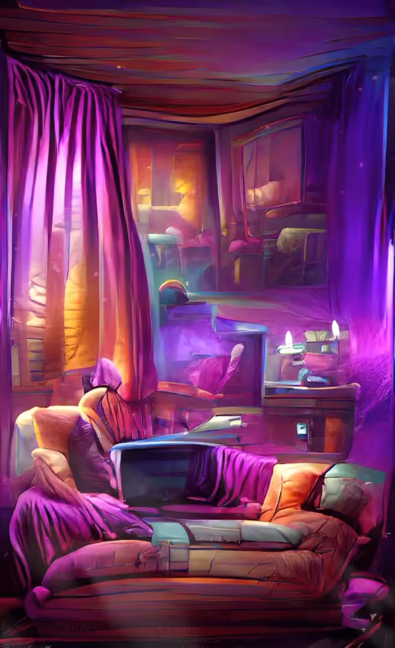 Purple Oasis 