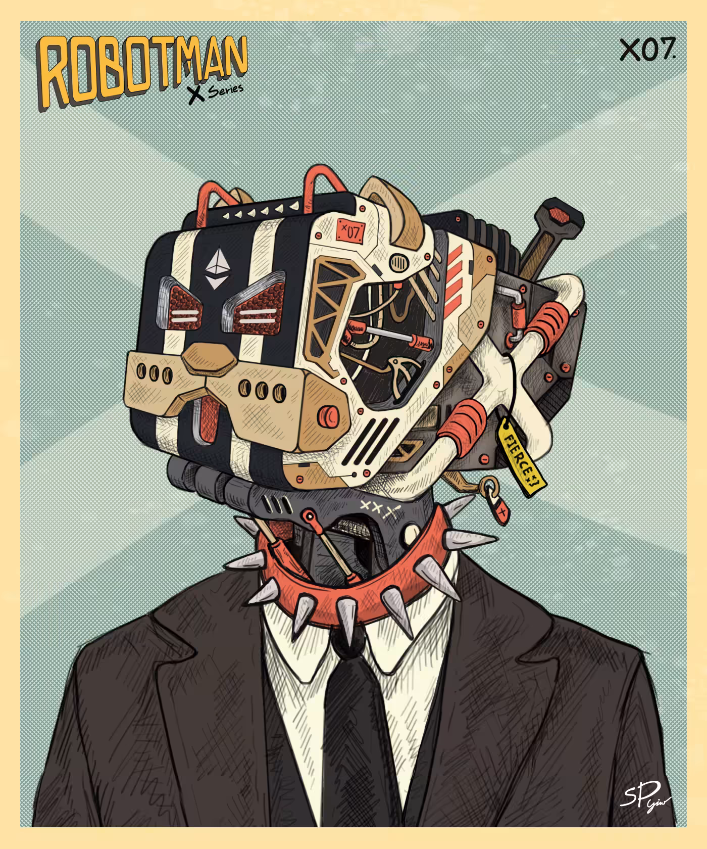 ROBOTMAN - X Series_#X07 (Bulldog)