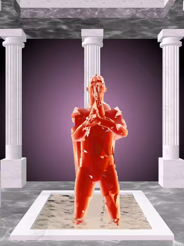 HeavenComputer: The Praying Fiery Red Man #5902