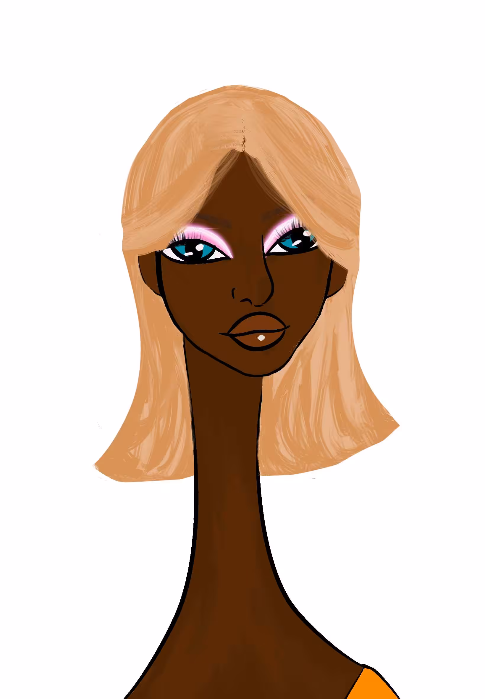 Long Neckie Ladies: Long Neckie Lady #2406