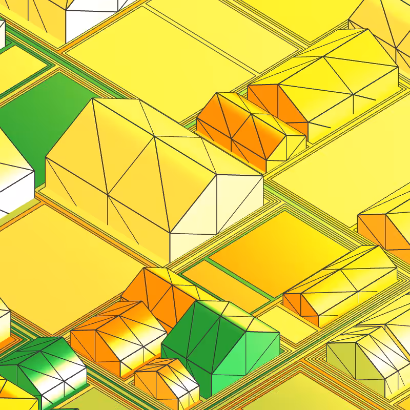 Geometric city #72